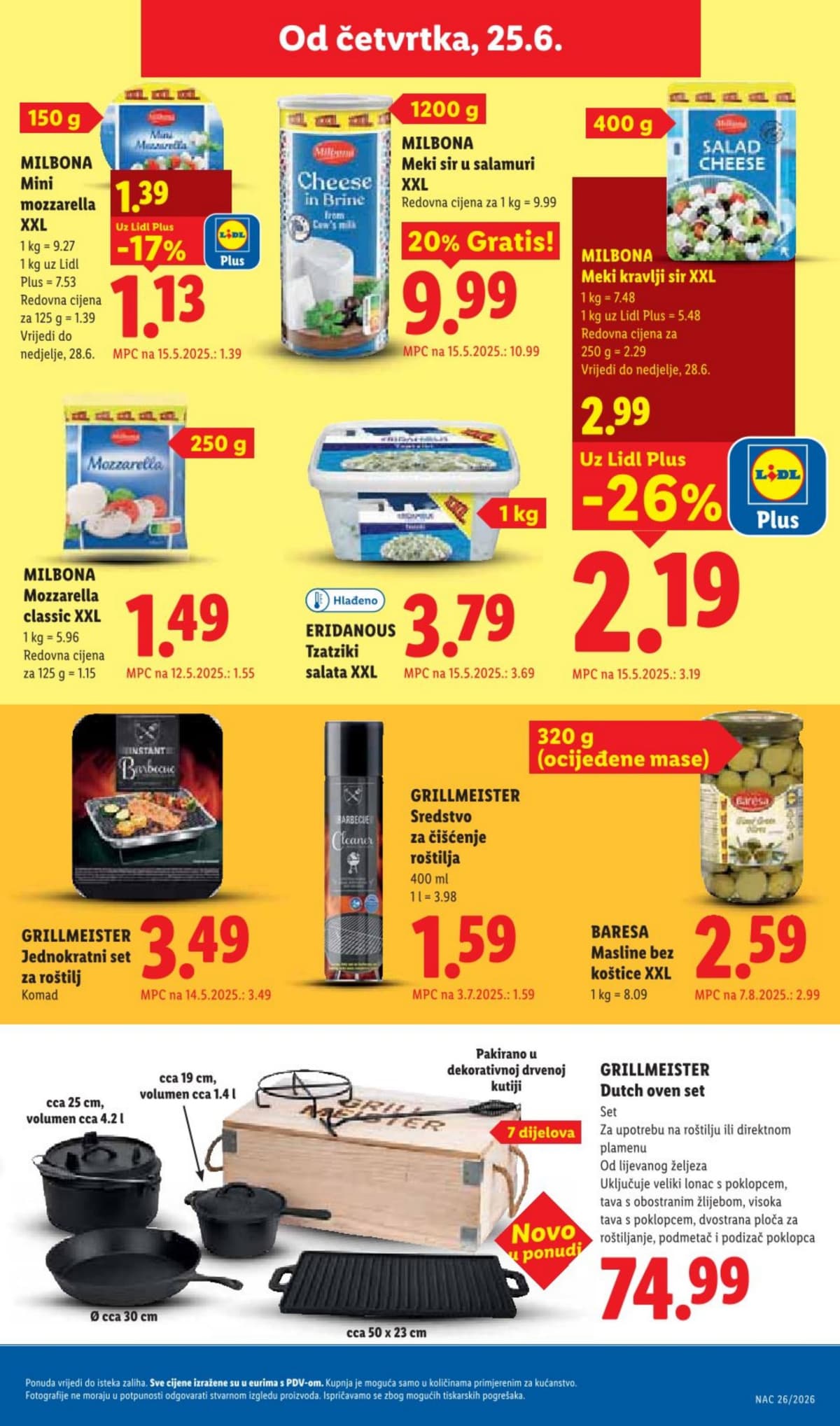 Stranica 25. Lidl kataloga - Prehrana od 18.06.2026