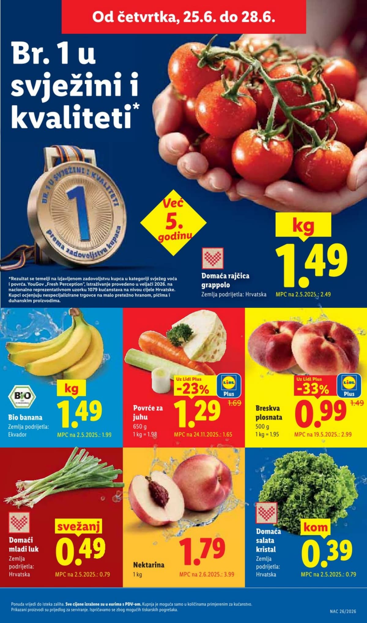 Stranica 29. Lidl kataloga - Prehrana od 18.06.2026