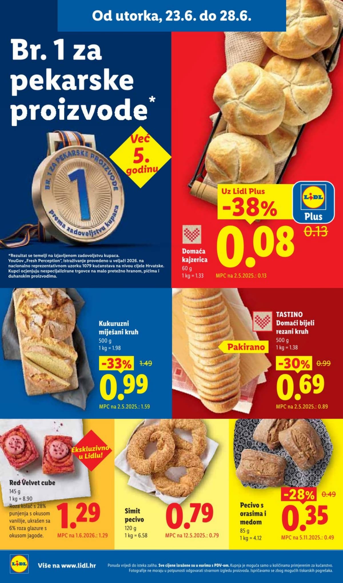 Stranica 8. Lidl kataloga - Prehrana od 18.06.2026