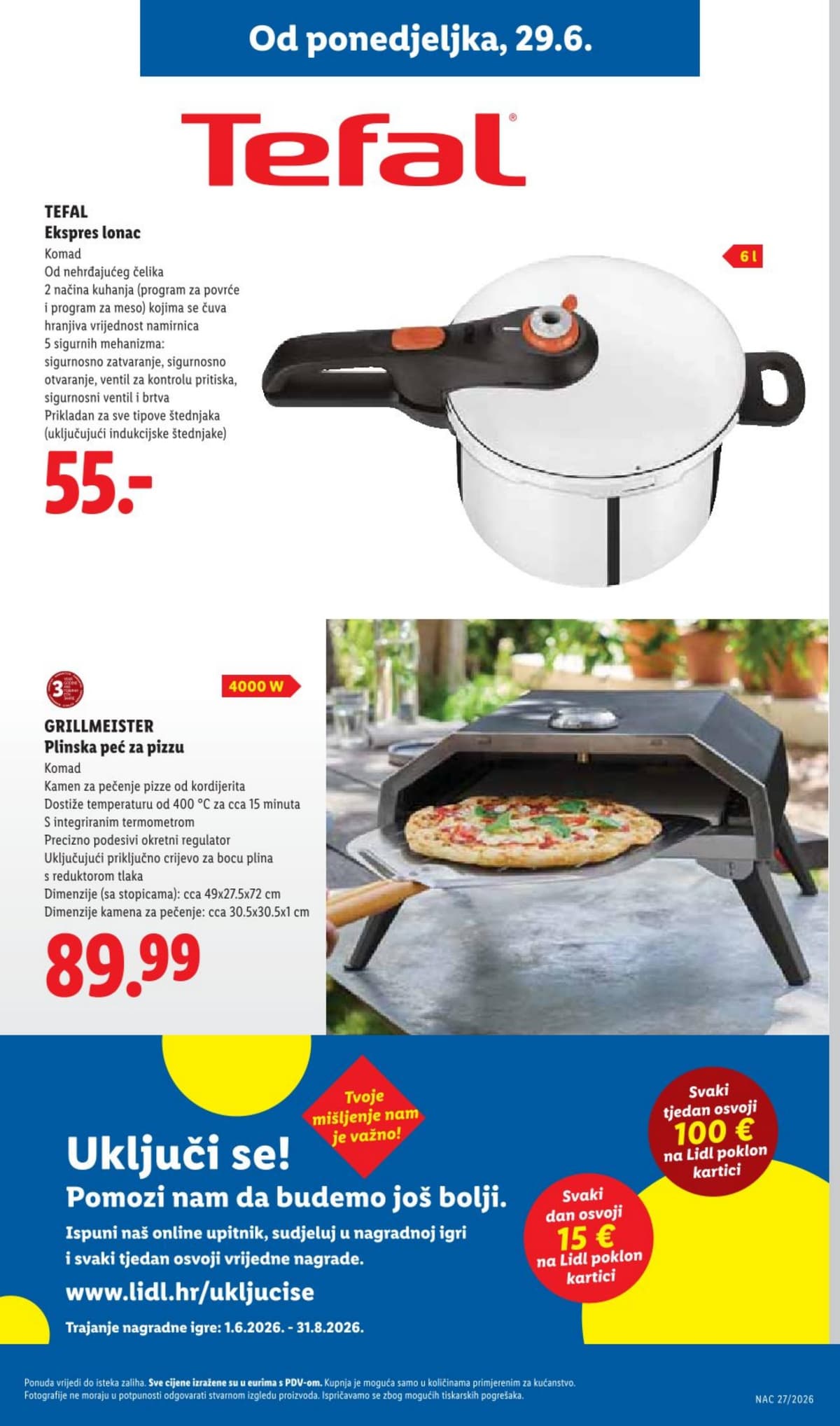 Stranica 11. Lidl kataloga - Neprehrana od 26.06.2026
