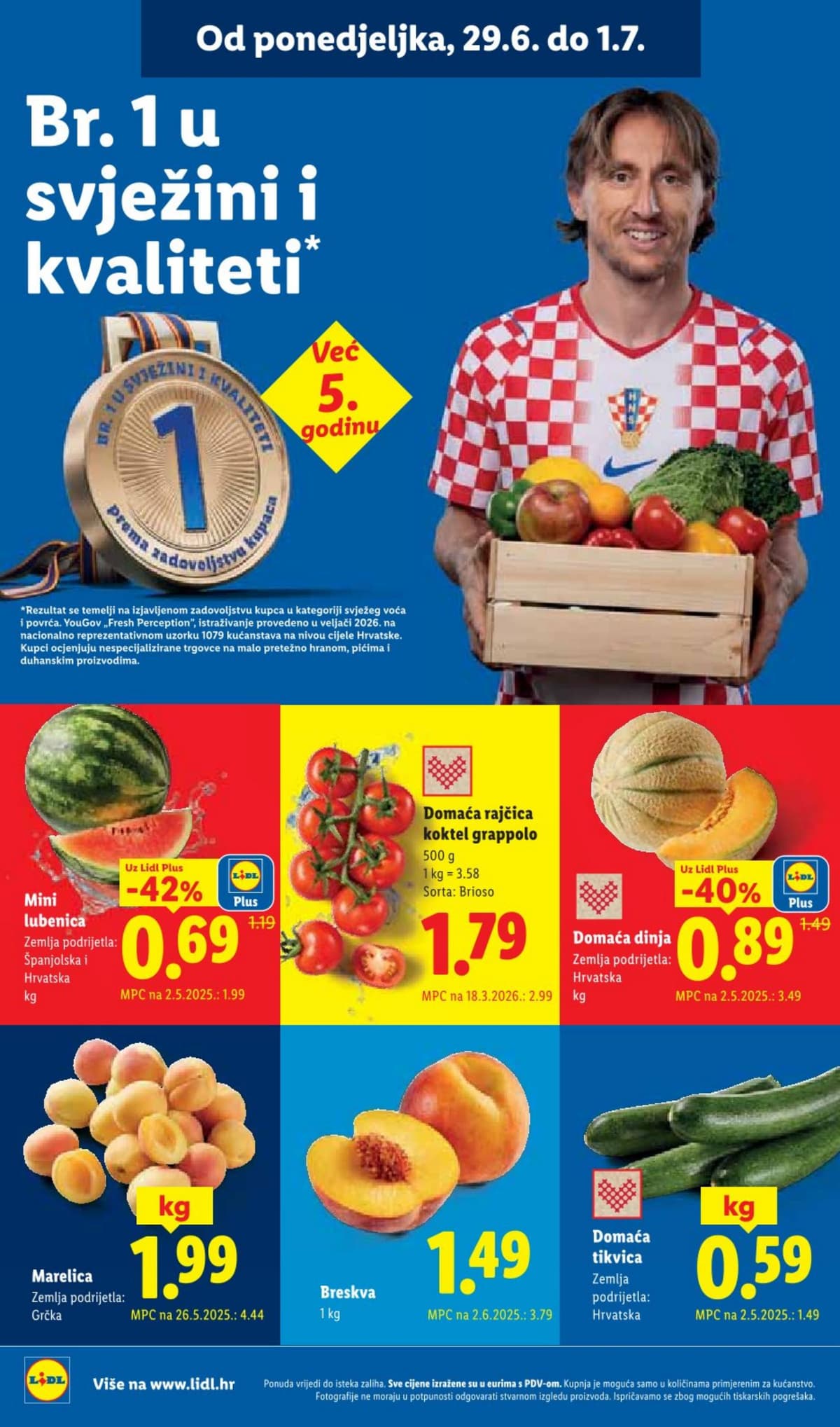 Stranica 2. Lidl kataloga - Prehrana od 25.06.2026