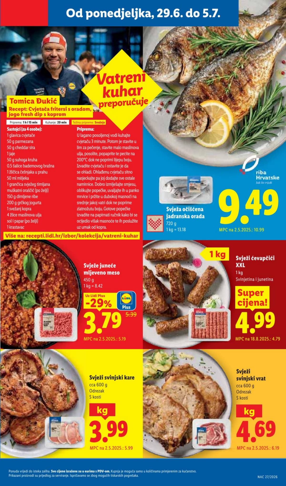 Stranica 3. Lidl kataloga - Prehrana od 25.06.2026