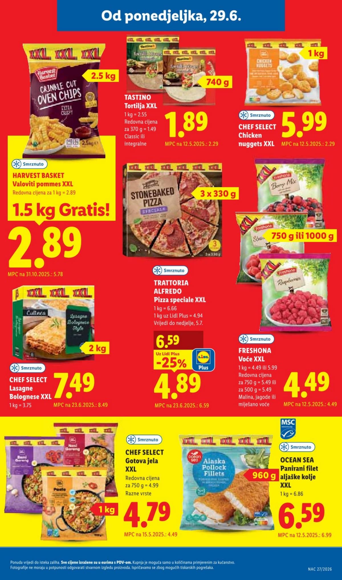 Stranica 9. Lidl kataloga - Prehrana od 25.06.2026
