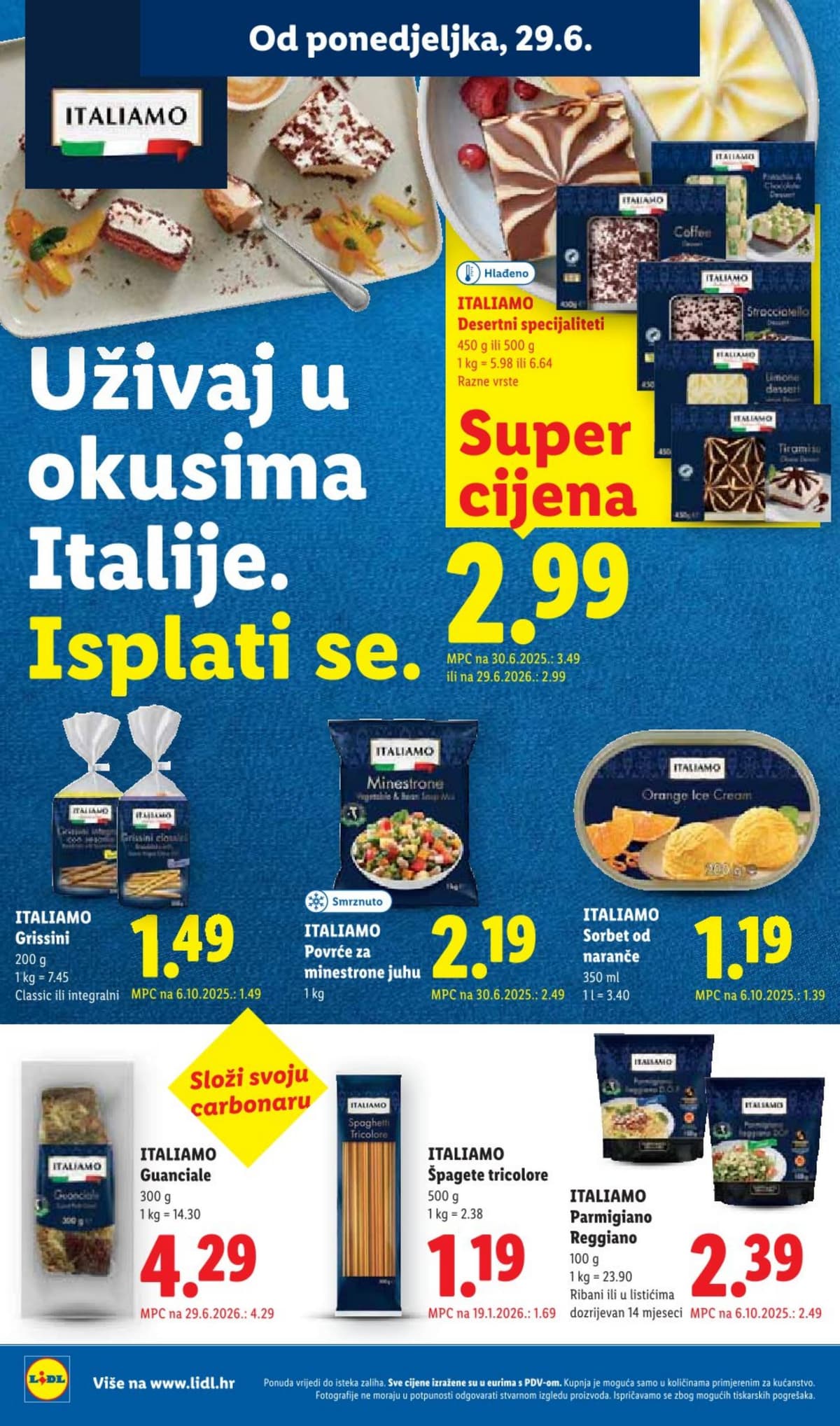 Stranica 12. Lidl kataloga - Prehrana od 25.06.2026