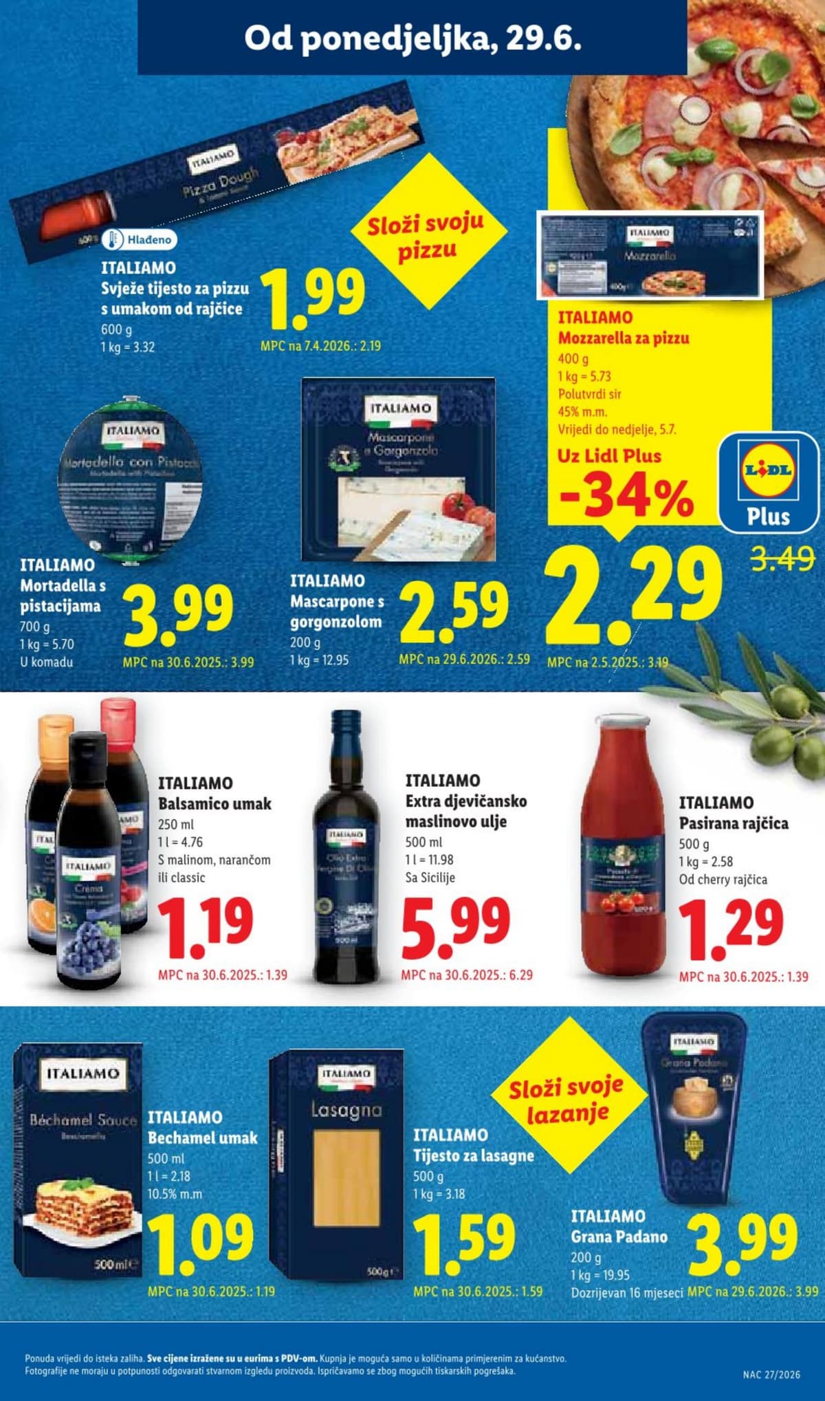 Stranica 13. Lidl kataloga - Prehrana od 25.06.2026