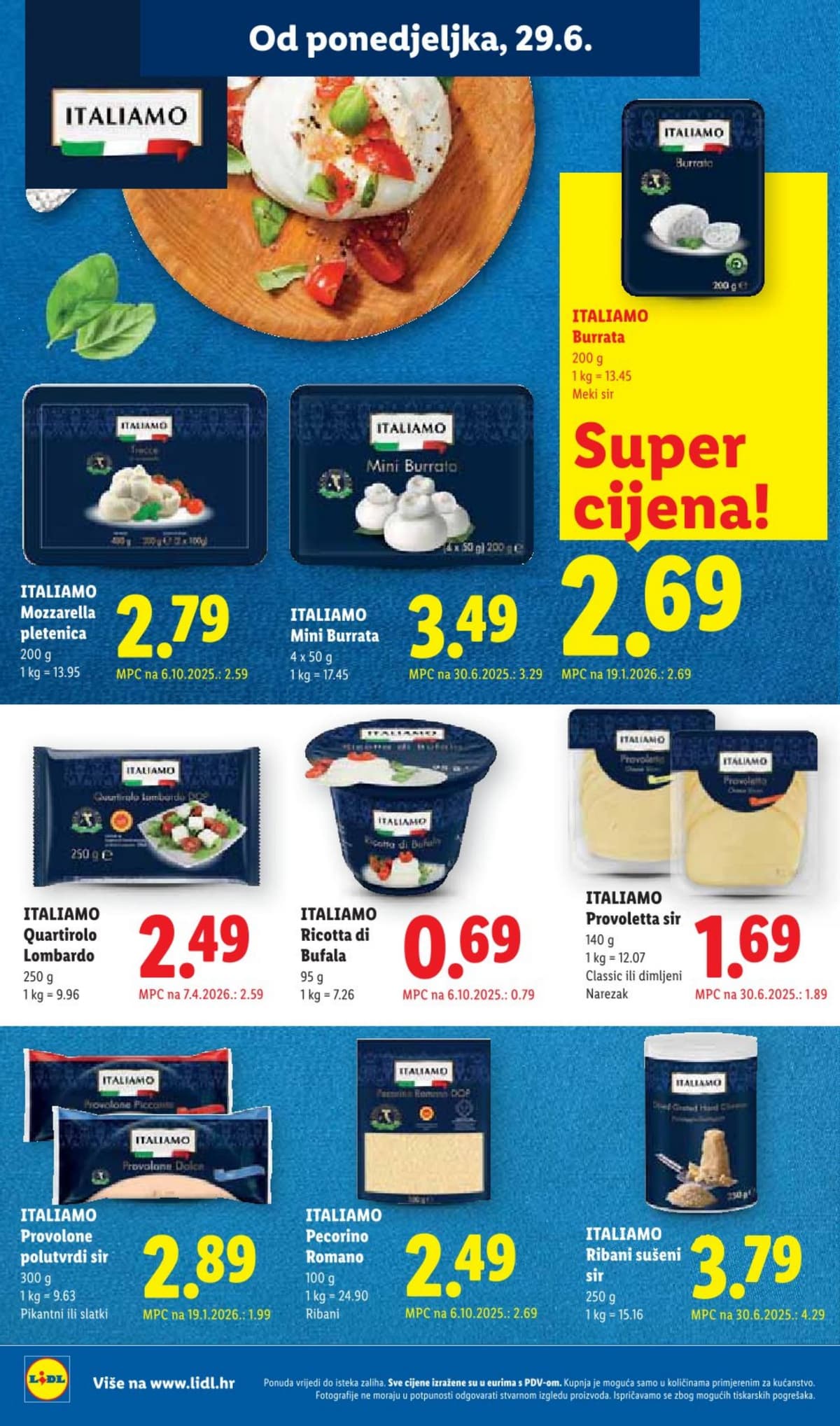 Stranica 14. Lidl kataloga - Prehrana od 25.06.2026