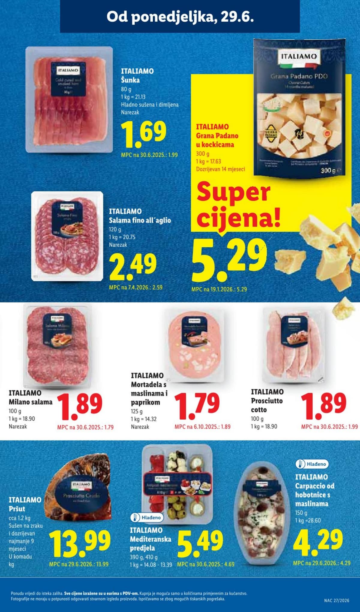 Stranica 15. Lidl kataloga - Prehrana od 25.06.2026