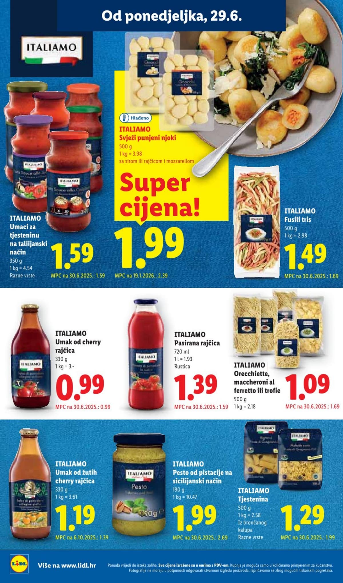 Stranica 16. Lidl kataloga - Prehrana od 25.06.2026