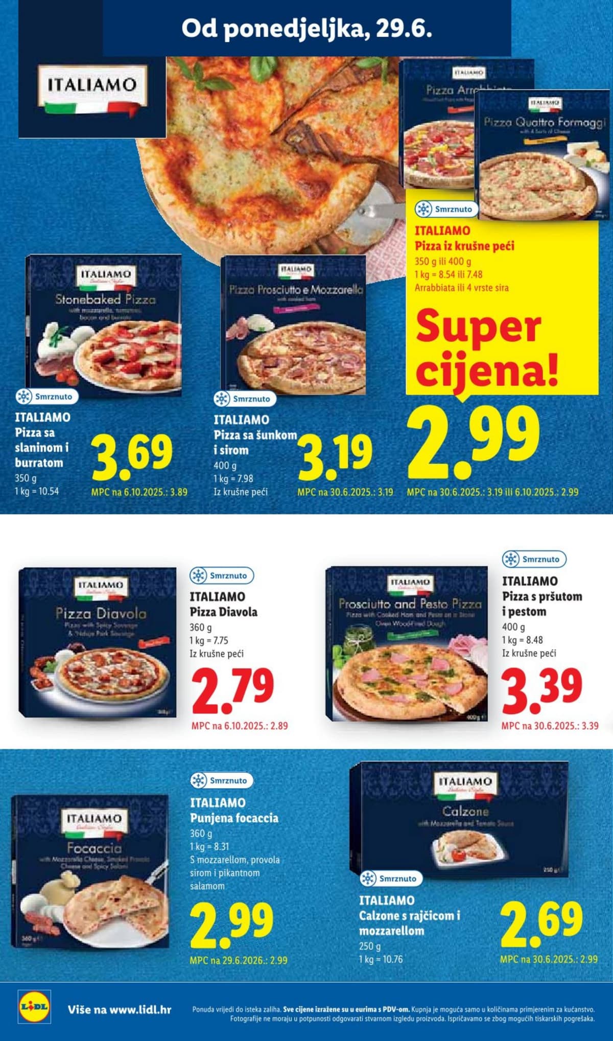 Stranica 18. Lidl kataloga - Prehrana od 25.06.2026