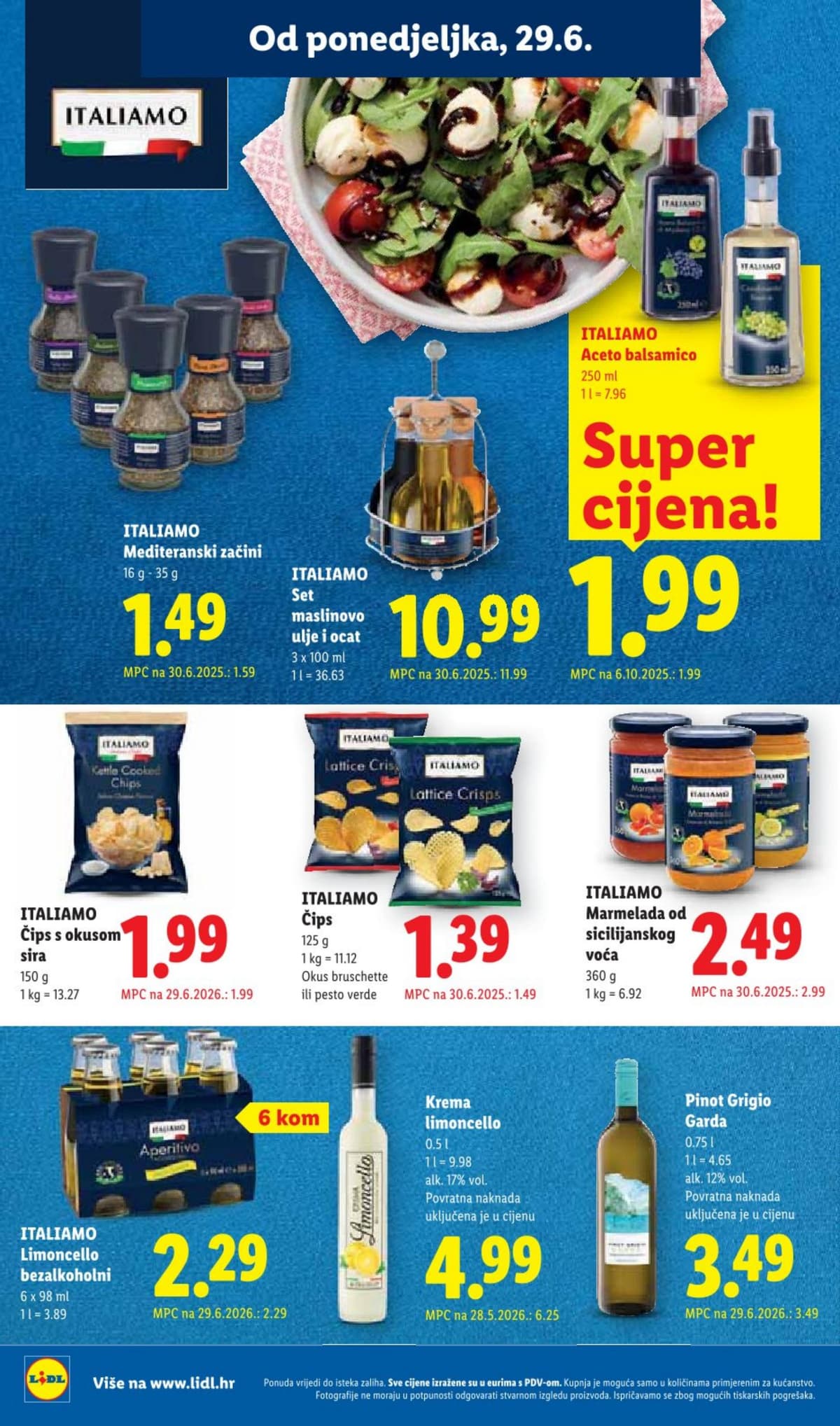 Stranica 20. Lidl kataloga - Prehrana od 25.06.2026