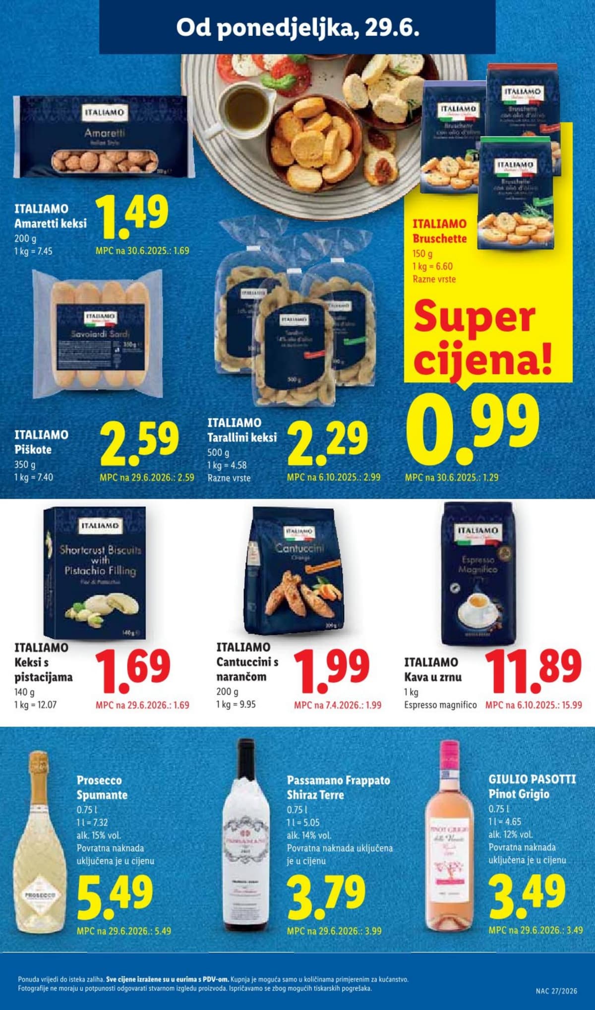 Stranica 21. Lidl kataloga - Prehrana od 25.06.2026