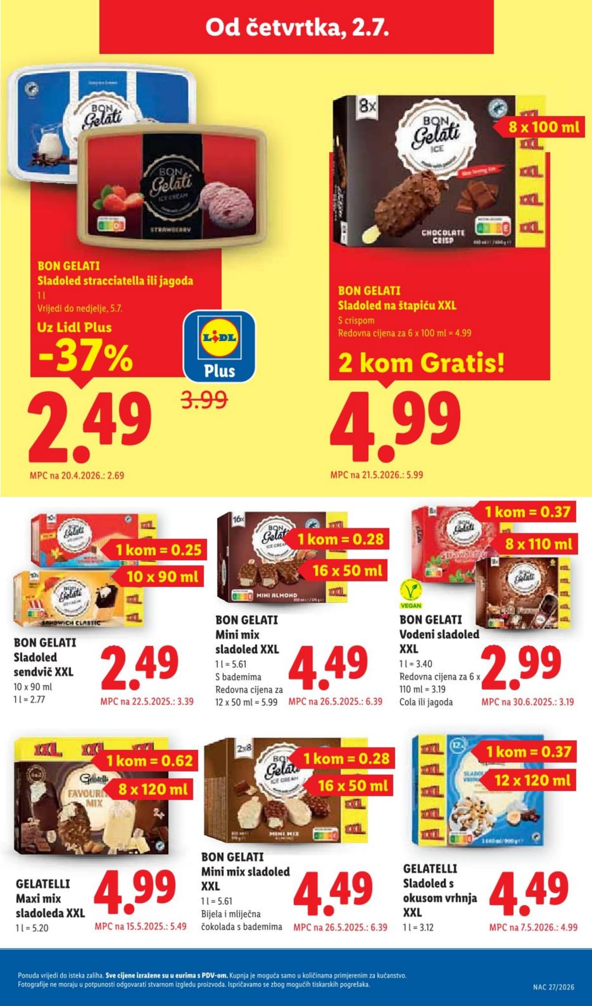 Stranica 35. Lidl kataloga - Prehrana od 25.06.2026
