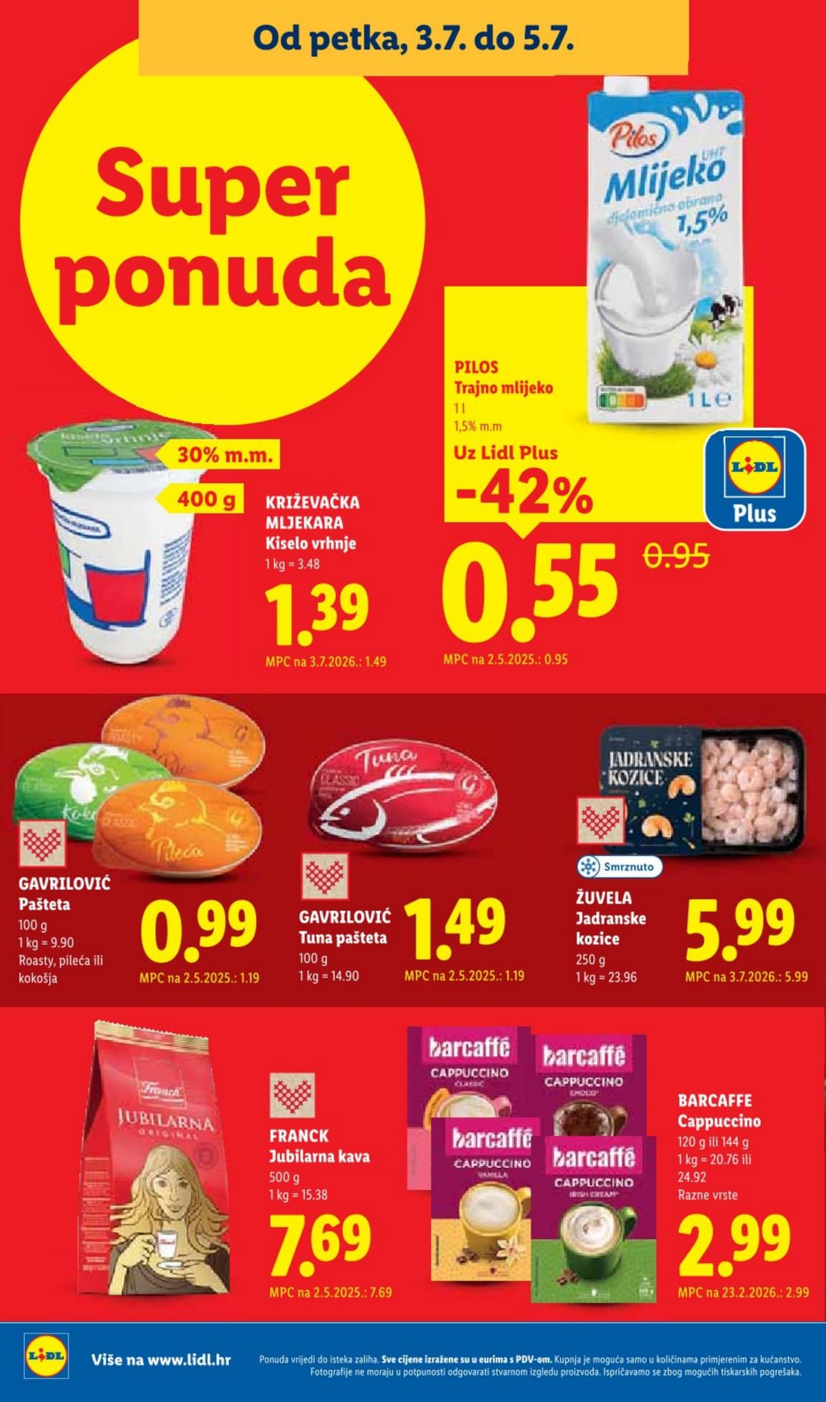 Stranica 38. Lidl kataloga - Prehrana od 25.06.2026