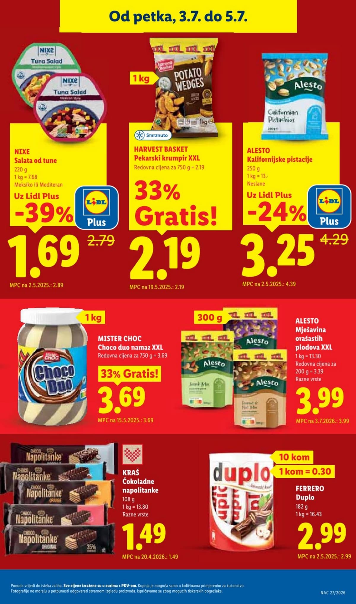 Stranica 39. Lidl kataloga - Prehrana od 25.06.2026