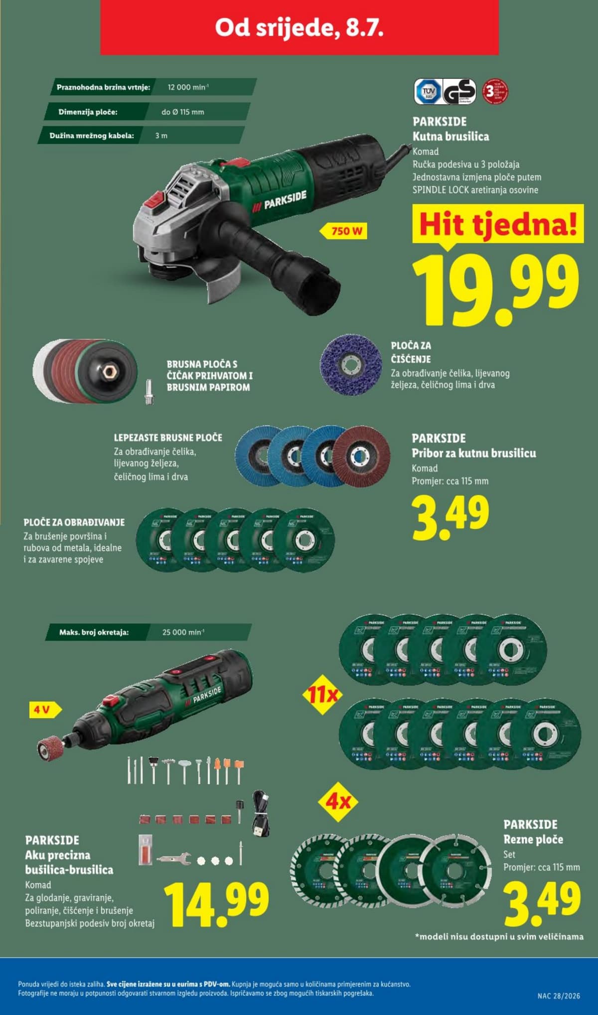 Stranica 11. Lidl kataloga - Neprehrana od 04.07.2026