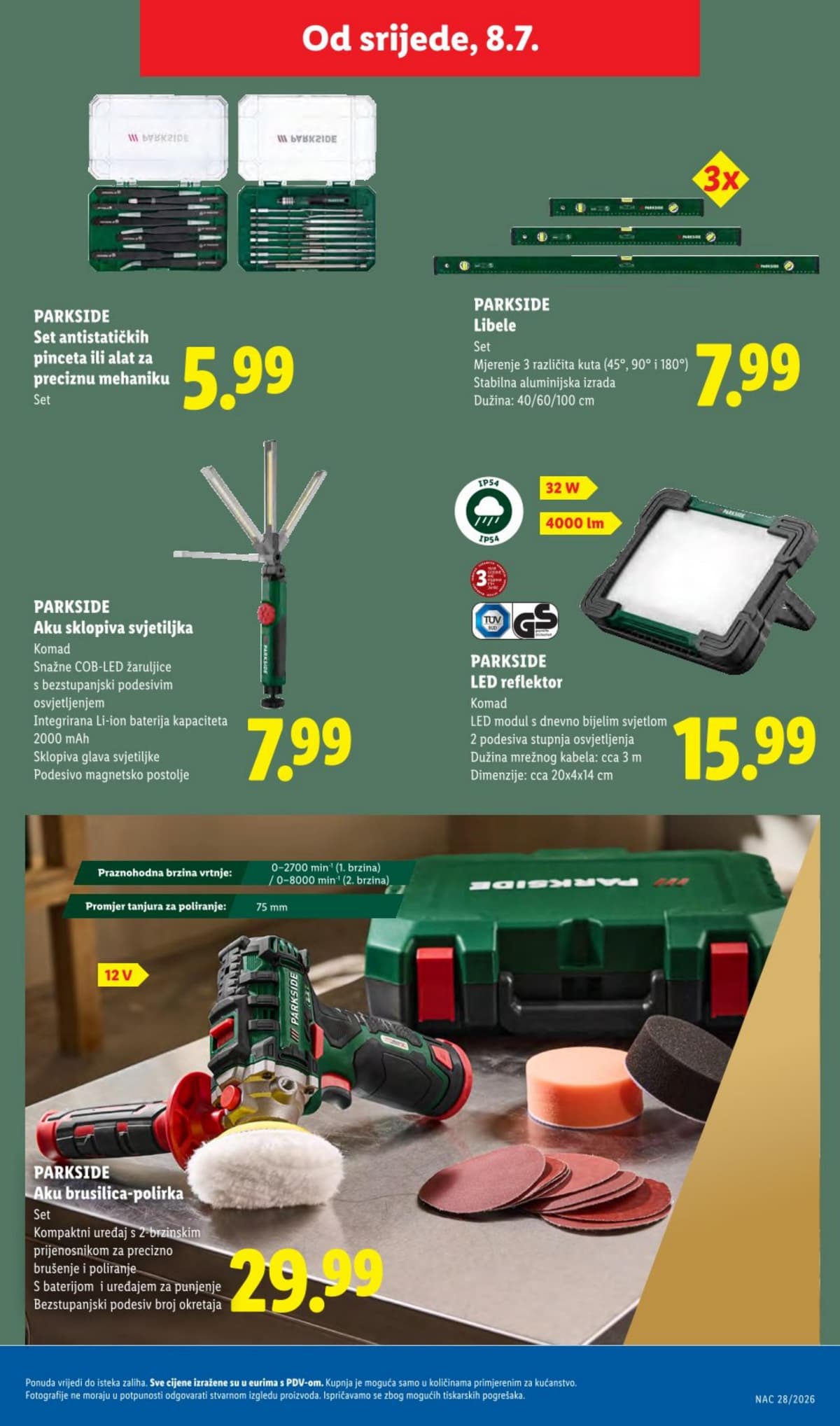 Stranica 15. Lidl kataloga - Neprehrana od 04.07.2026