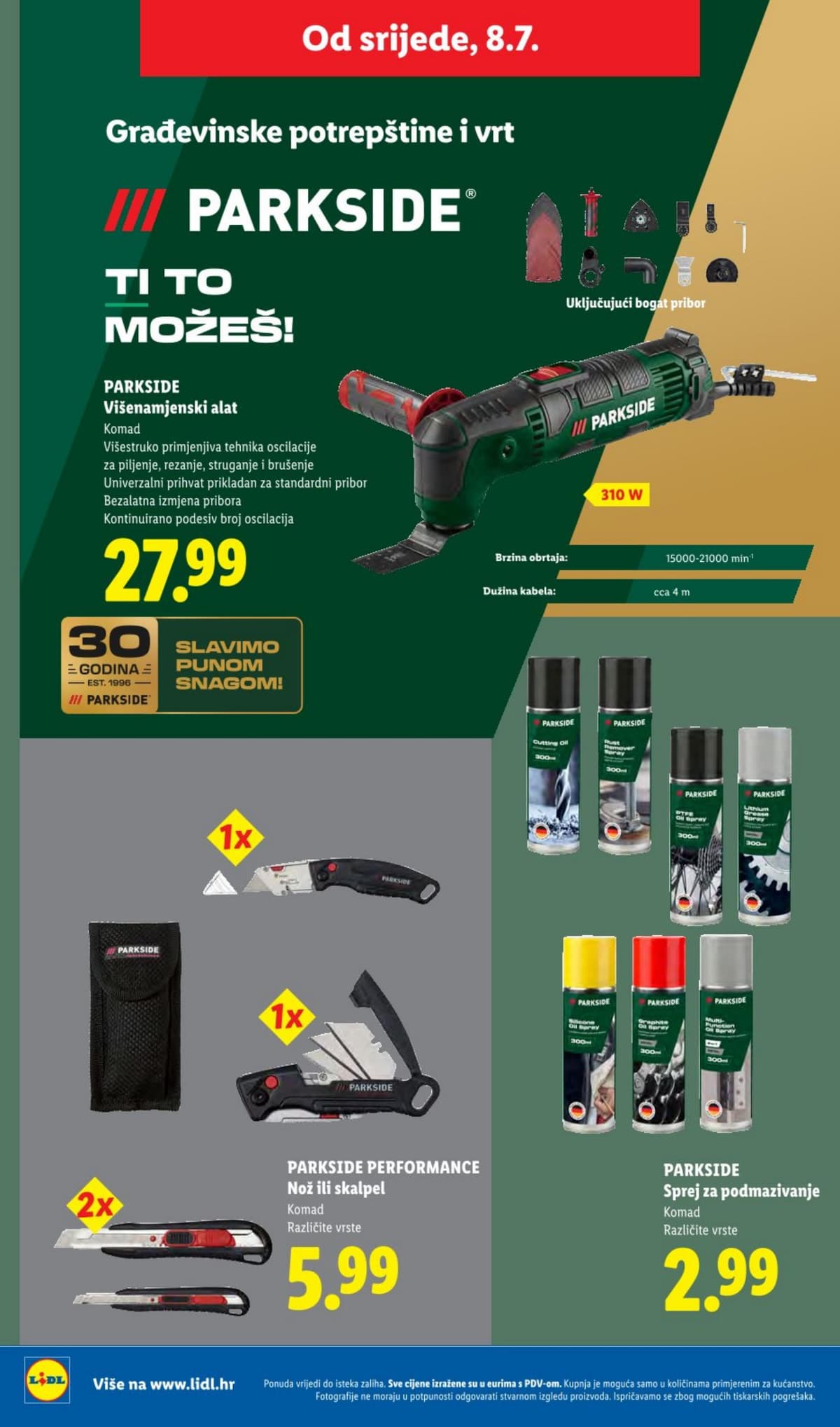 Stranica 16. Lidl kataloga - Neprehrana od 04.07.2026