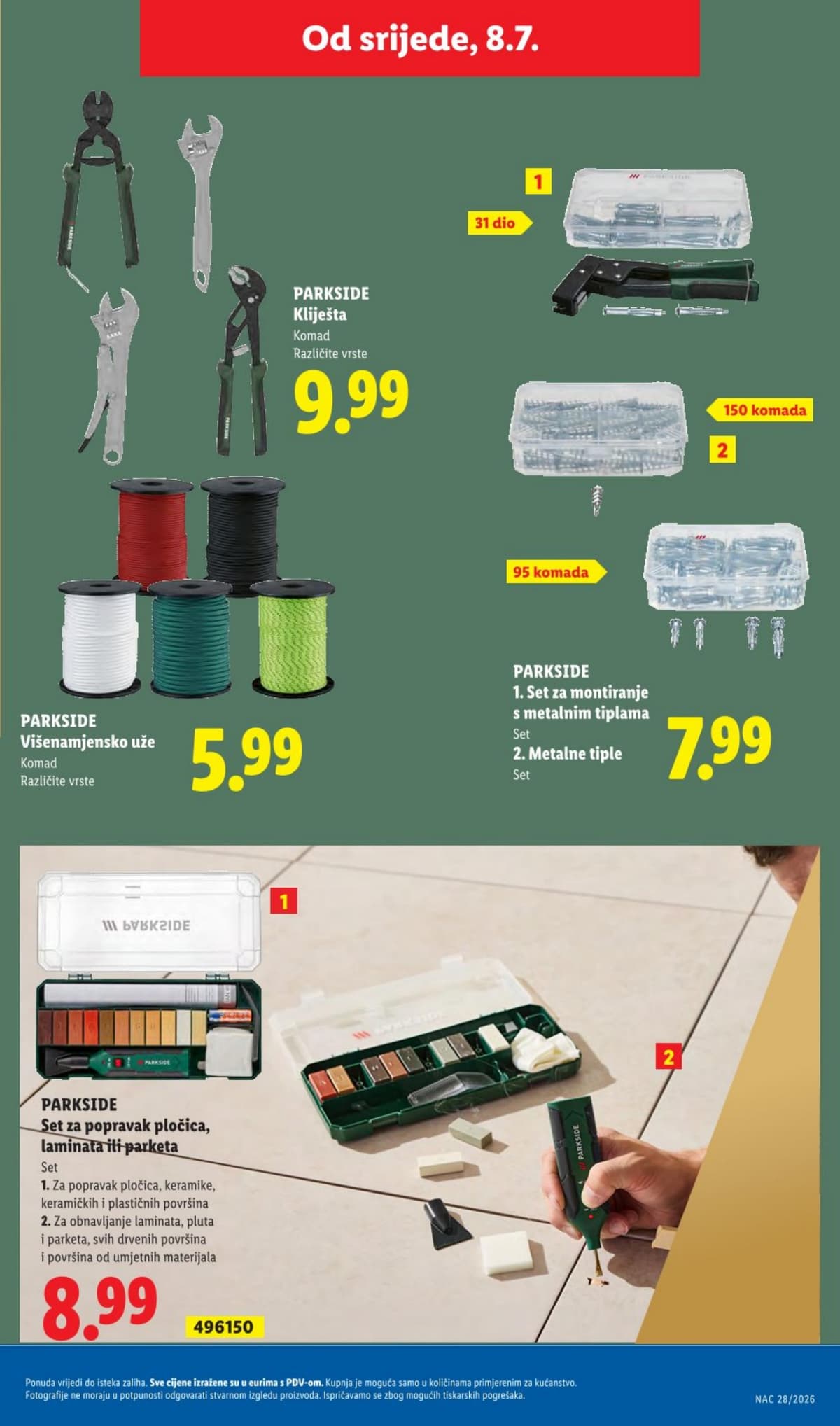 Stranica 17. Lidl kataloga - Neprehrana od 04.07.2026