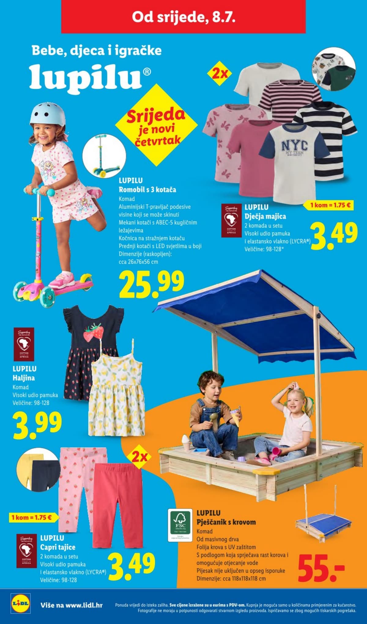 Stranica 22. Lidl kataloga - Neprehrana od 04.07.2026