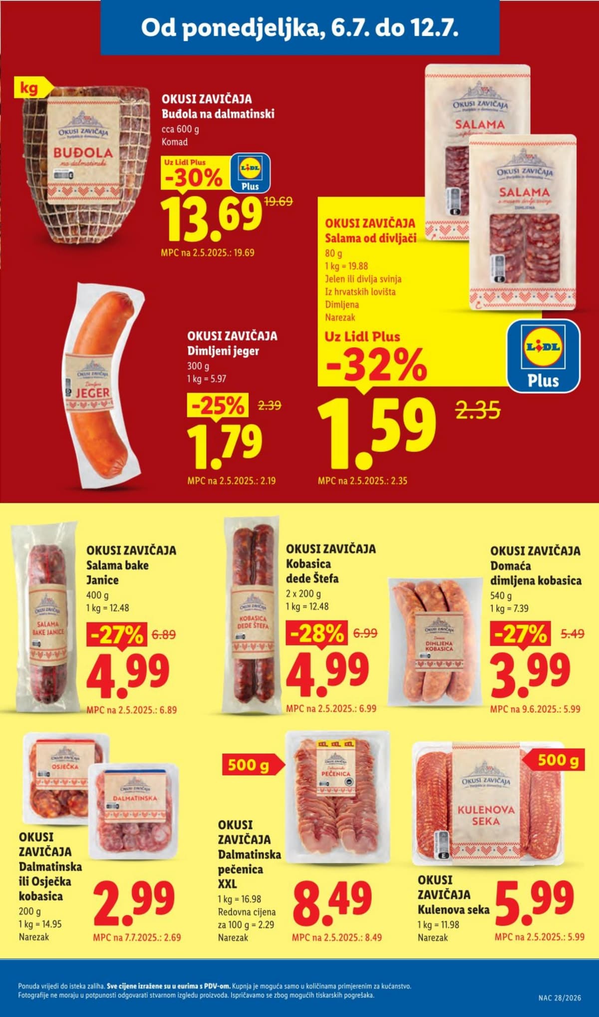 Stranica 6. Lidl kataloga - Prehrana od 04.07.2026