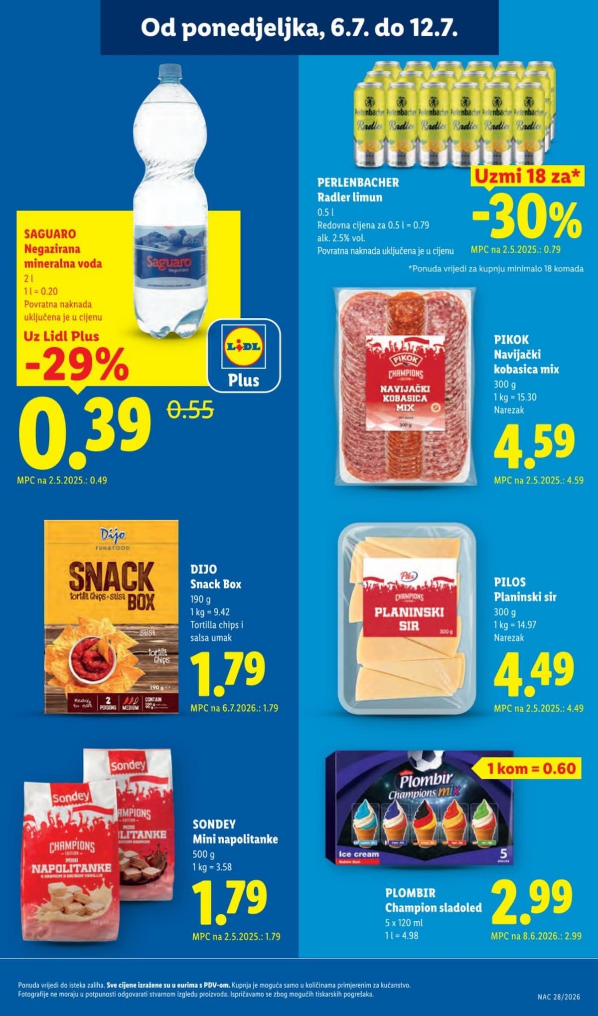 Stranica 10. Lidl kataloga - Prehrana od 04.07.2026