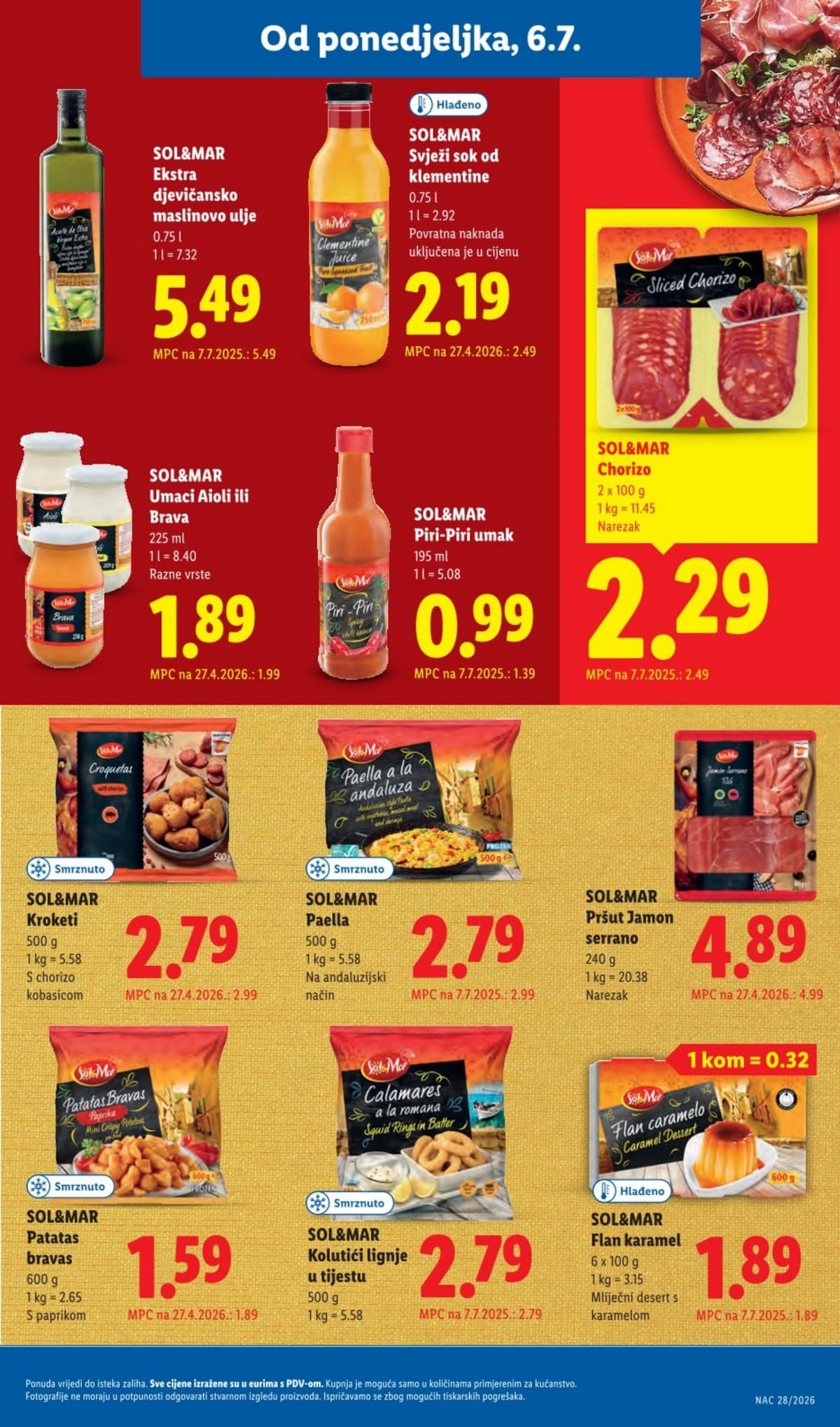Stranica 12. Lidl kataloga - Prehrana