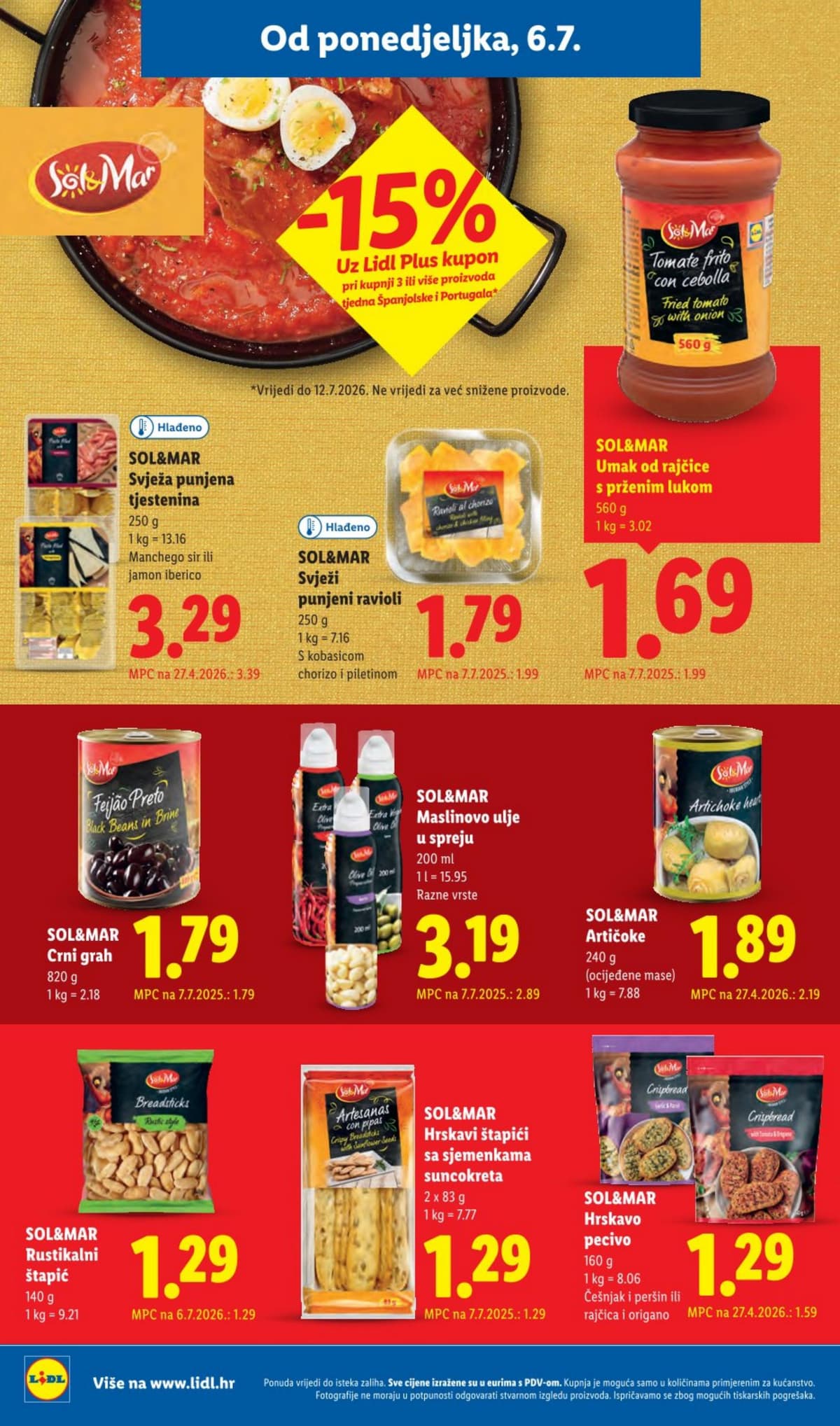Stranica 13. Lidl kataloga - Prehrana od 04.07.2026