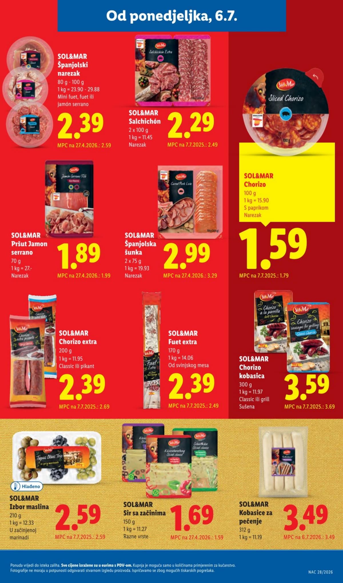 Stranica 14. Lidl kataloga - Prehrana
