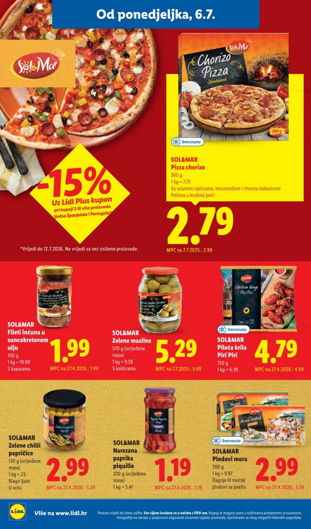 Stranica 15. Lidl kataloga - Prehrana