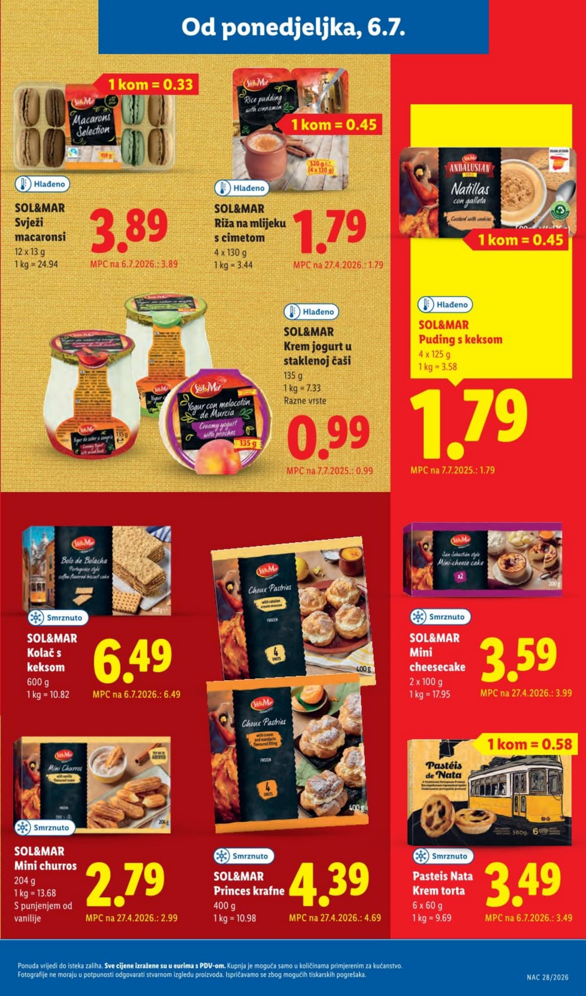 Stranica 16. Lidl kataloga - Prehrana od 04.07.2026