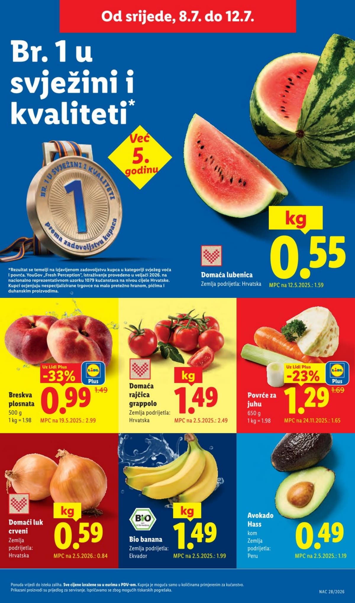 Stranica 24. Lidl kataloga - Prehrana od 04.07.2026