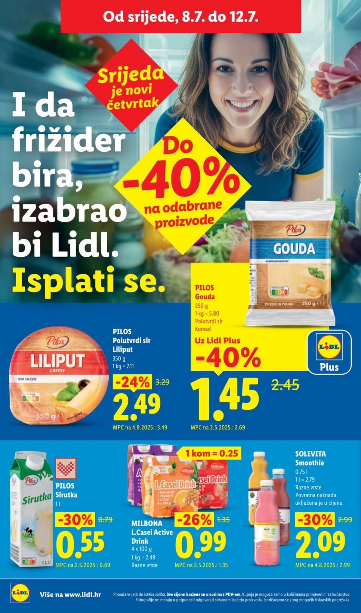 Stranica 25. Lidl kataloga - Prehrana od 04.07.2026