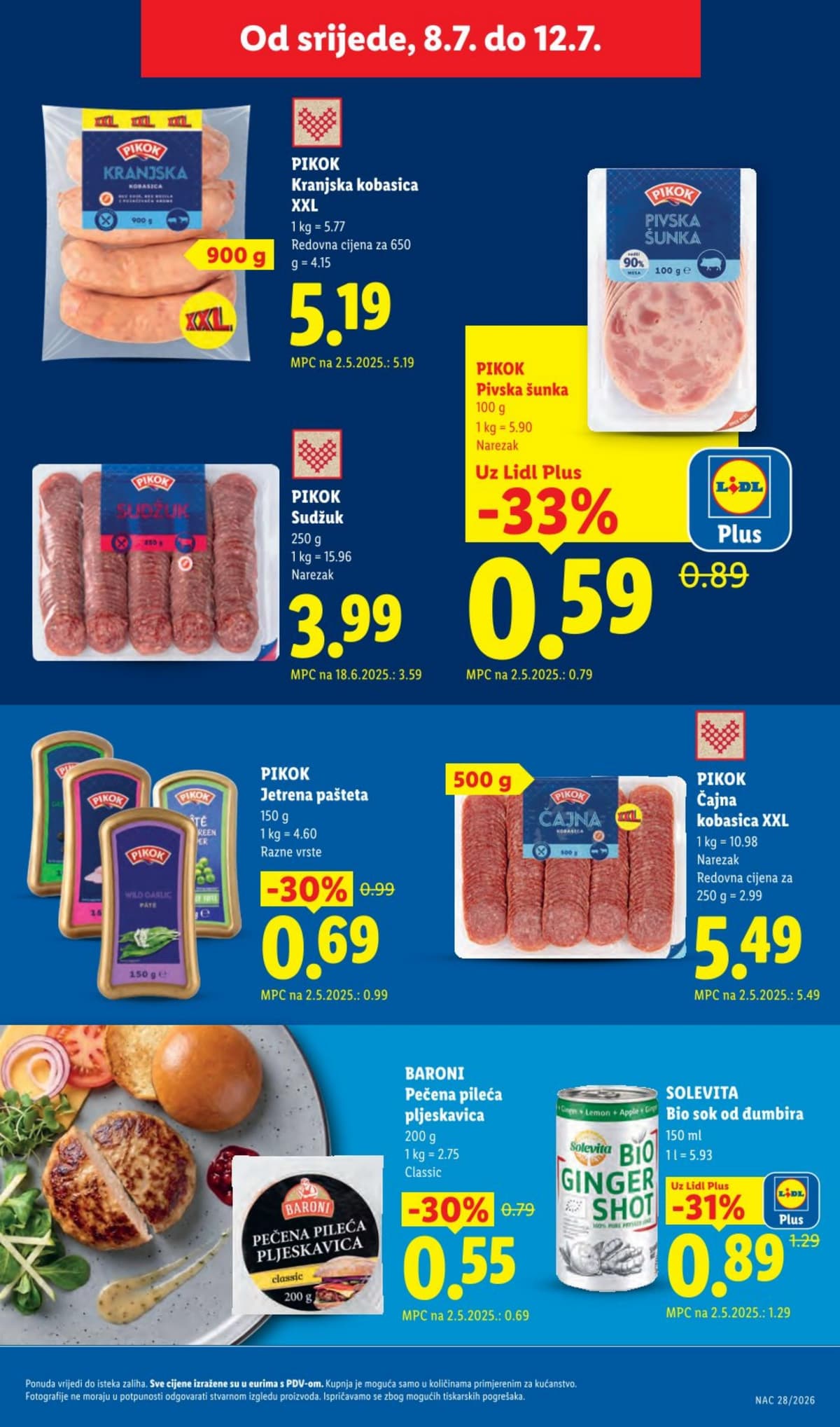 Stranica 26. Lidl kataloga - Prehrana