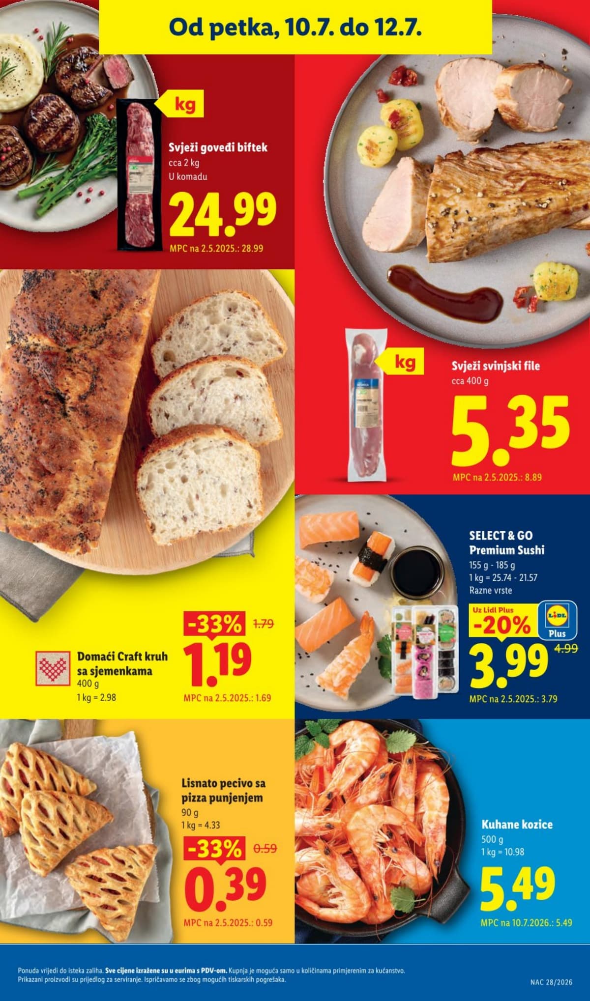 Stranica 40. Lidl kataloga - Prehrana od 04.07.2026