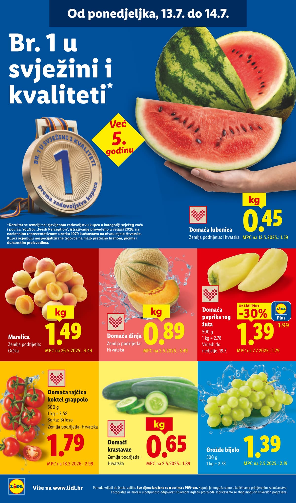 Stranica 2. Lidl kataloga - Tjedna Akcija od 16.07.2026