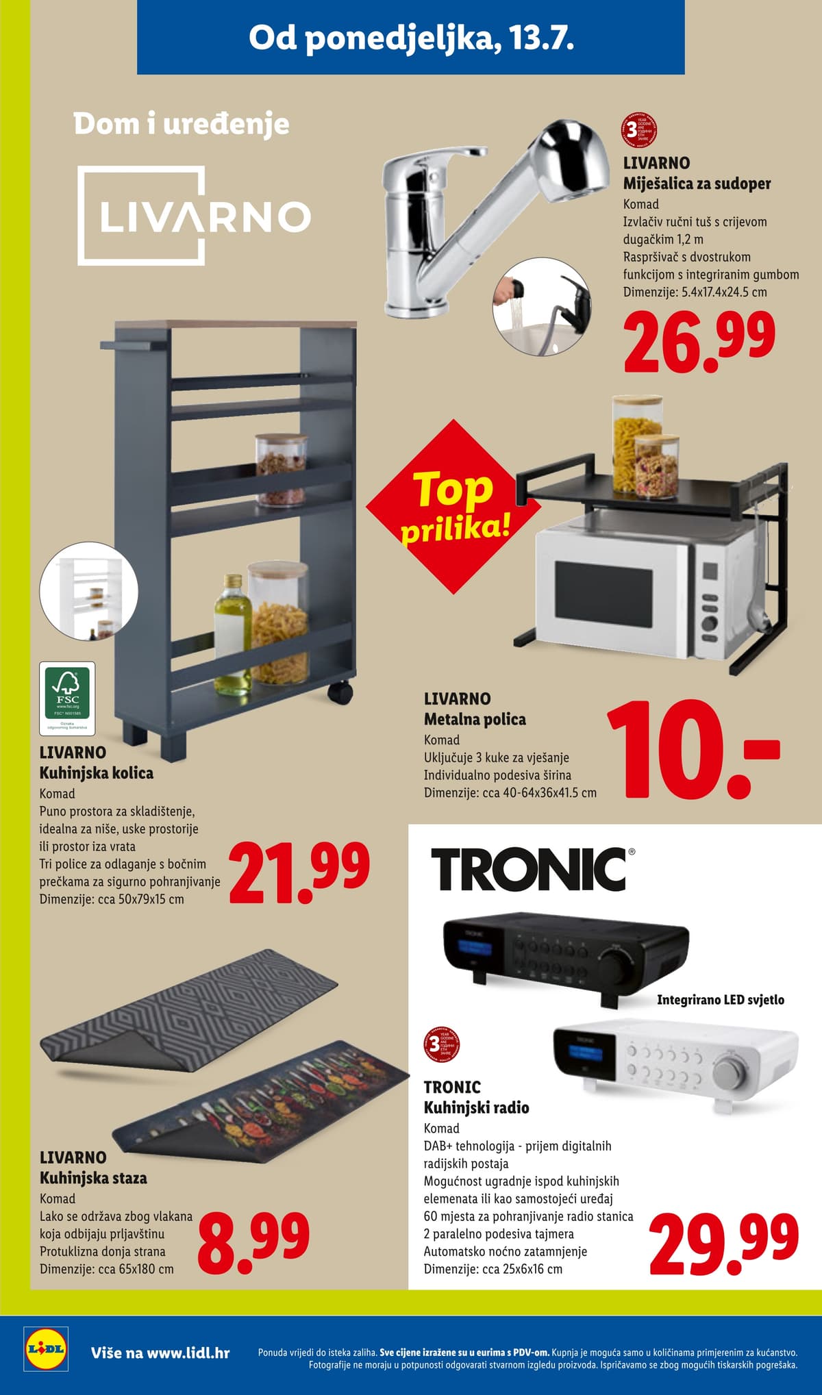 Stranica 36. Lidl kataloga - Tjedna Akcija od 16.07.2026