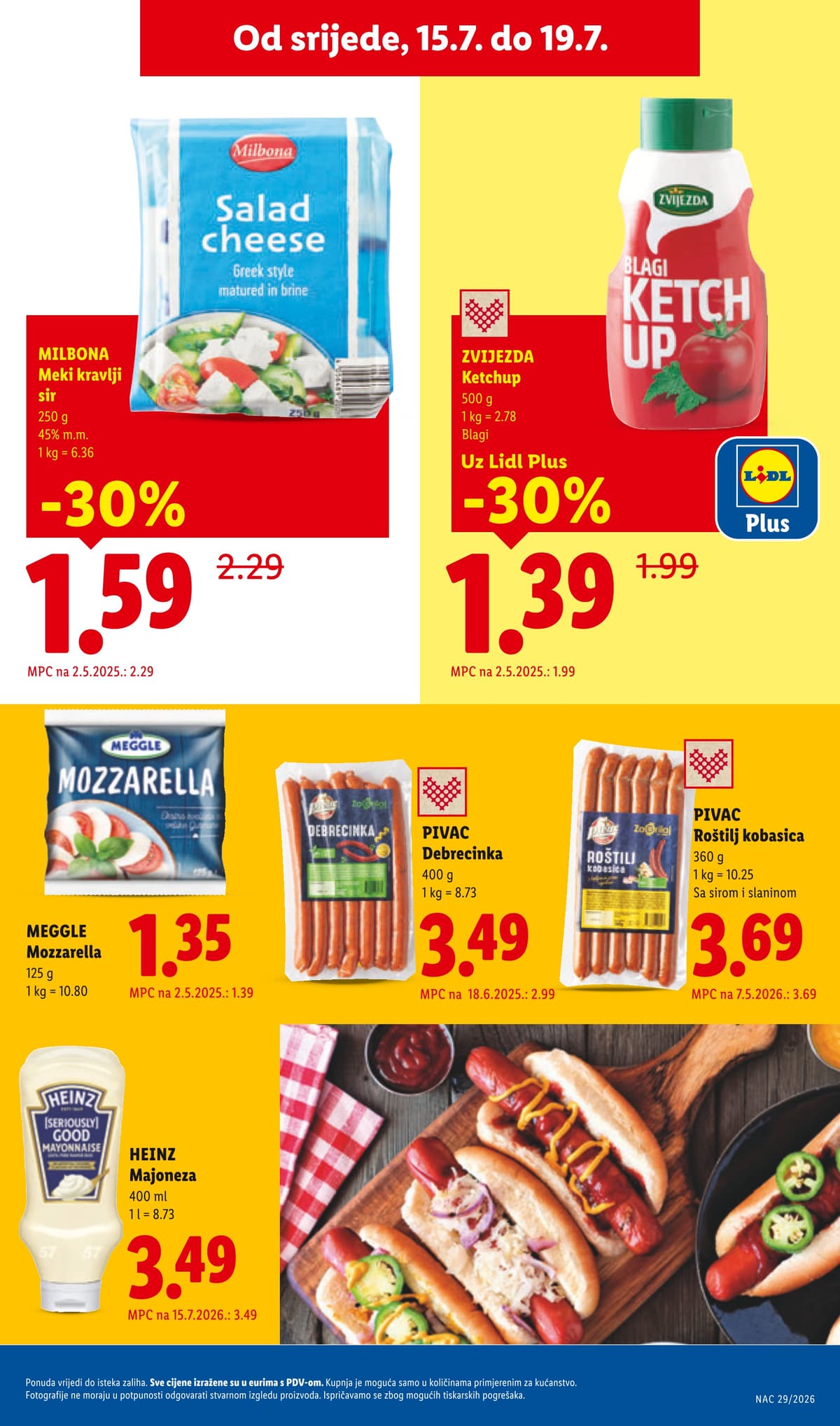 Stranica 18. Lidl kataloga - Akcija od Srijede od 16.07.2026