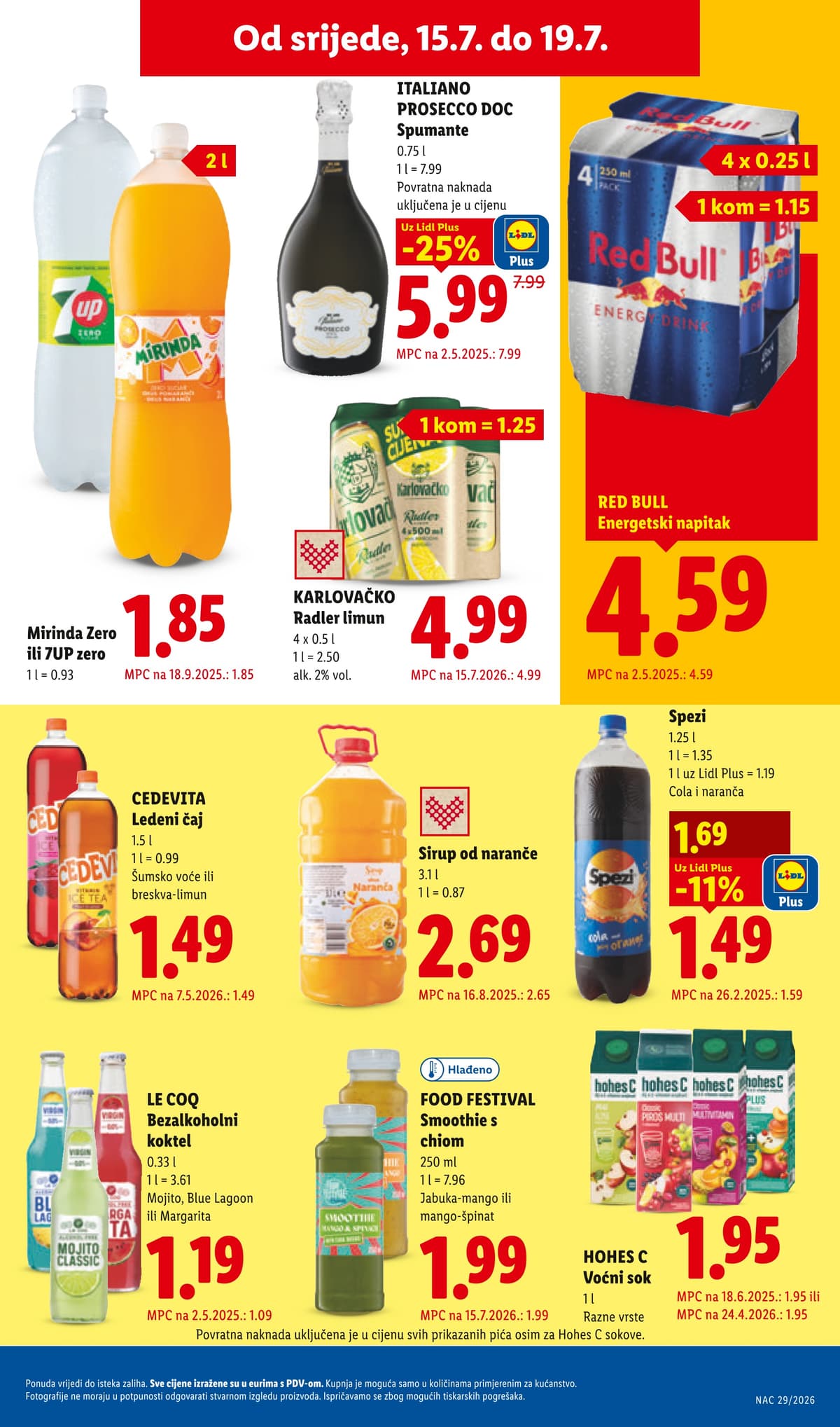 Stranica 22. Lidl kataloga - Akcija od Srijede