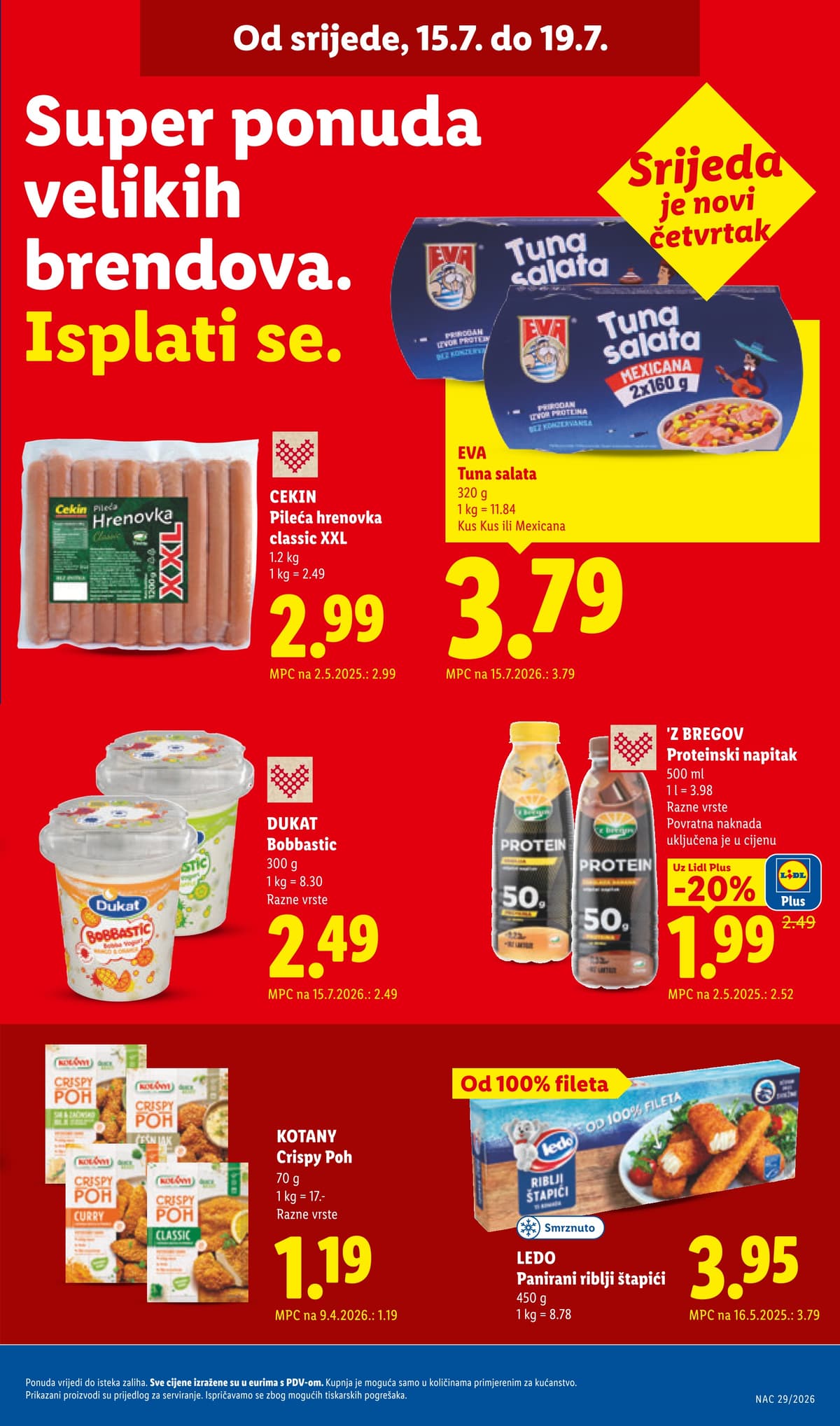 Stranica 24. Lidl kataloga - Akcija od Srijede