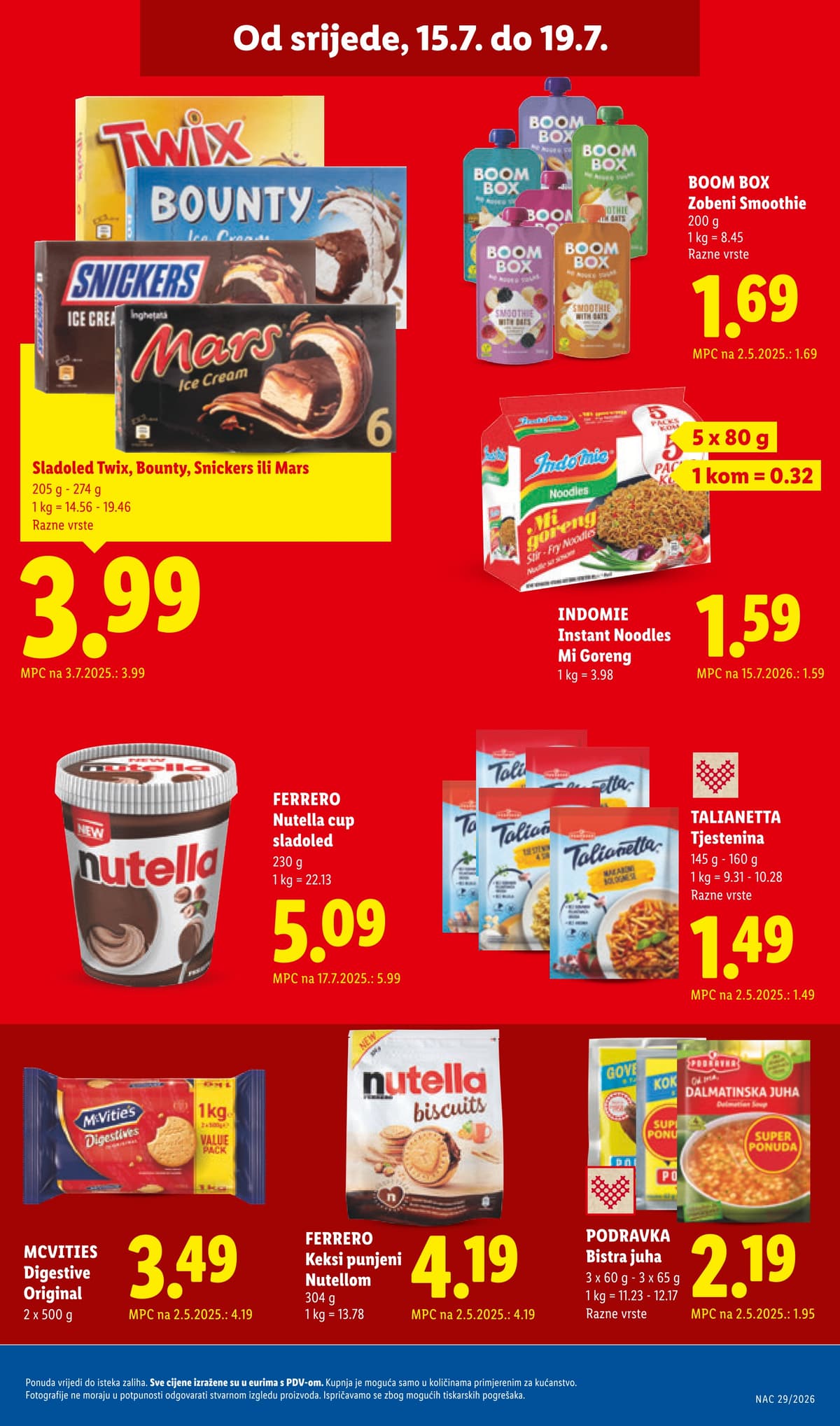Stranica 26. Lidl kataloga - Akcija od Srijede