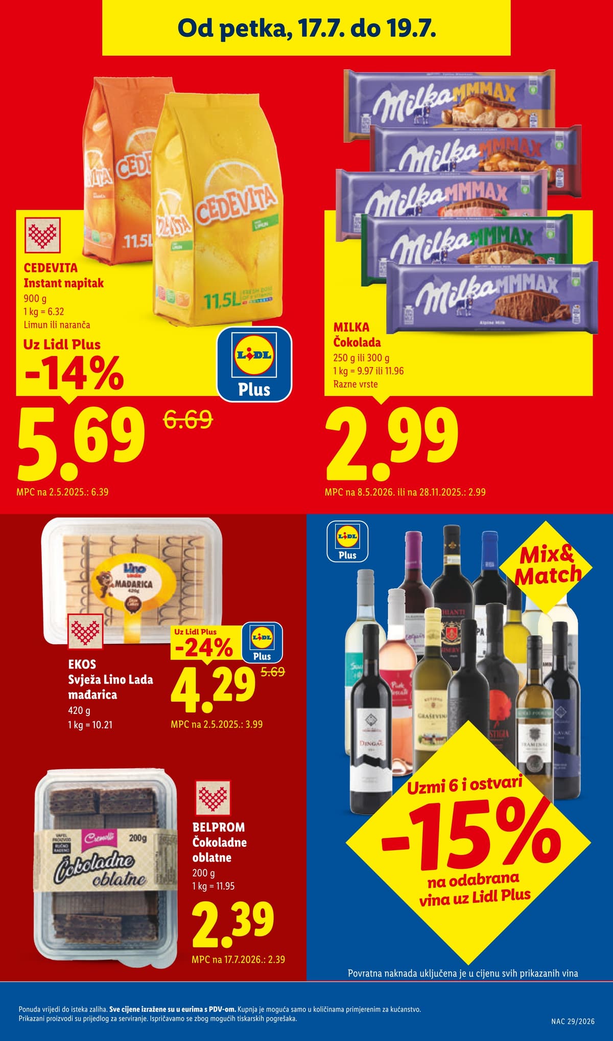 Stranica 32. Lidl kataloga - Akcija od Srijede