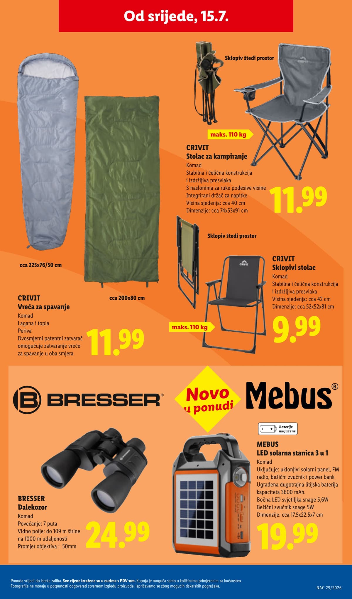 Stranica 8. Lidl kataloga - Akcija od Srijede od 16.07.2026
