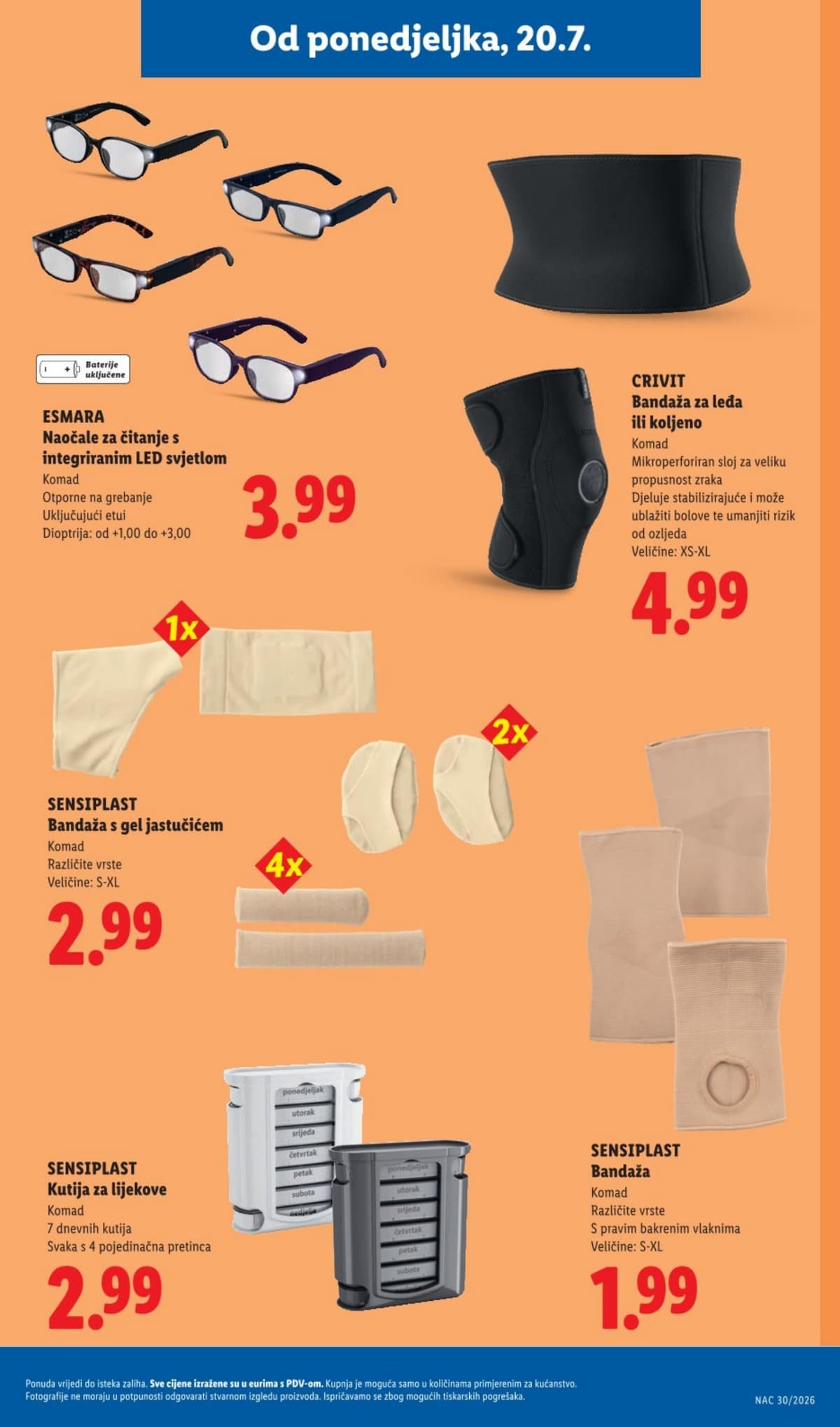 Stranica 11. Lidl kataloga - Neprehrambeni Proizvodi od 16.07.2026