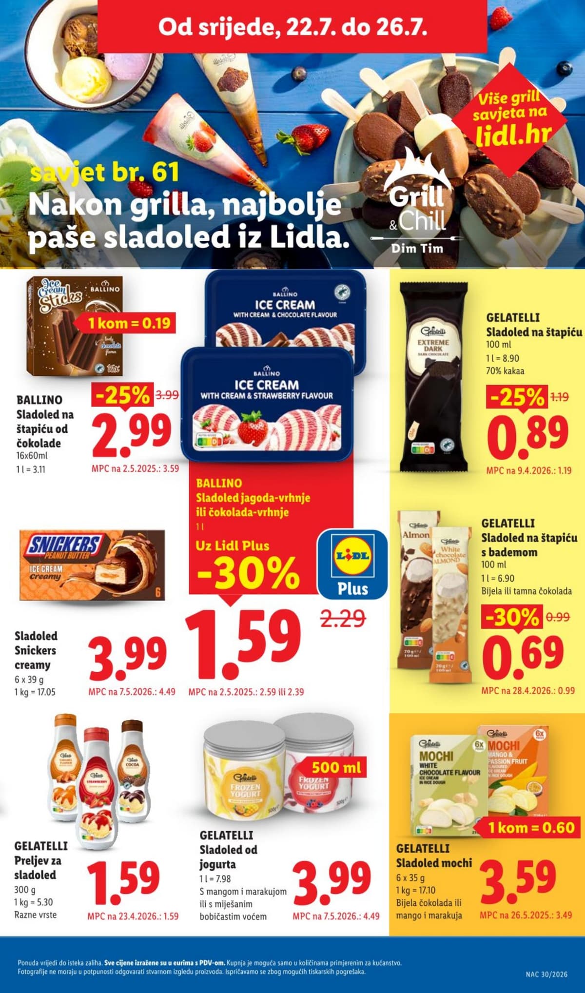 Stranica 33. Lidl kataloga - Tjedna Akcija od 16.07.2026