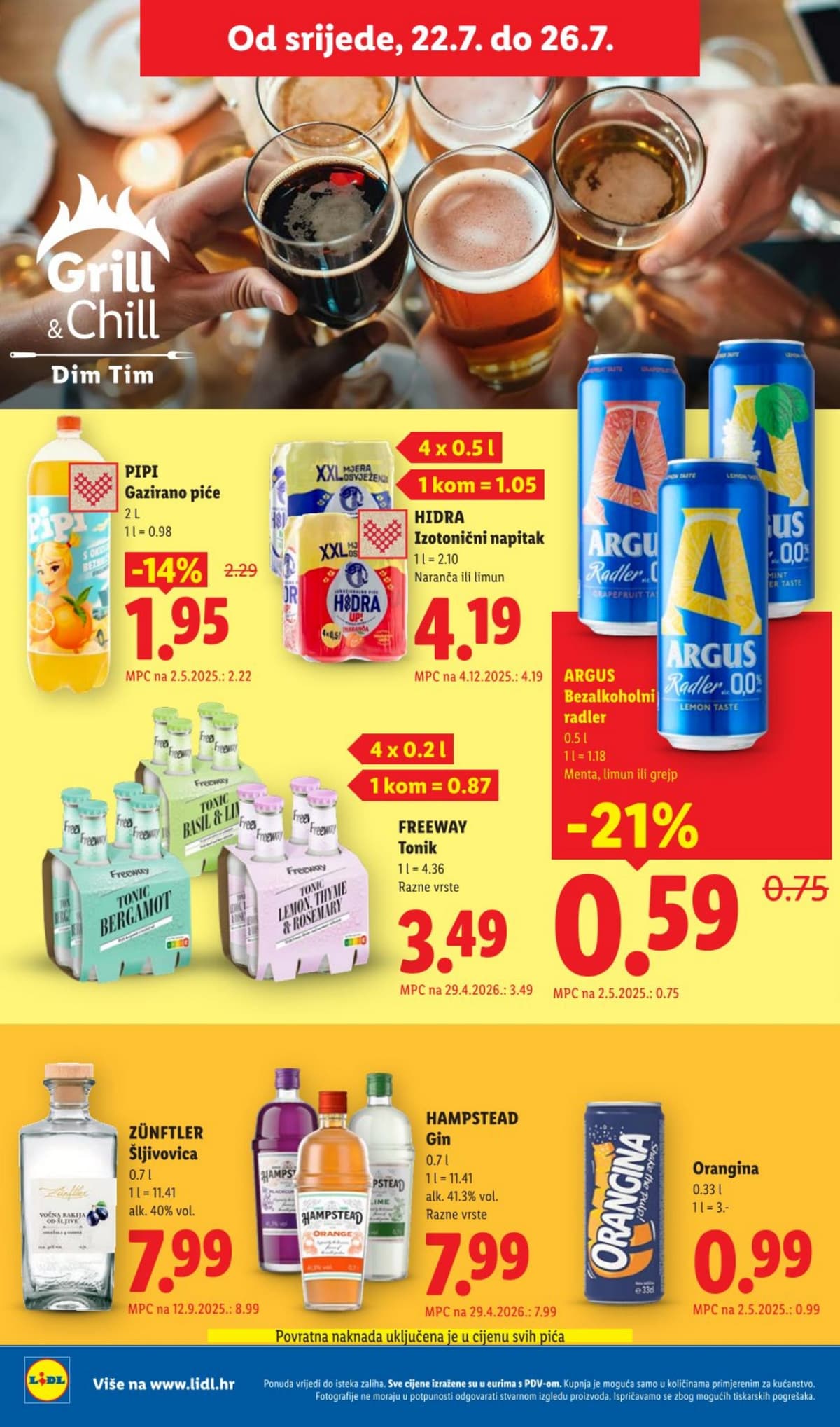 Stranica 34. Lidl kataloga - Tjedna Akcija od 16.07.2026
