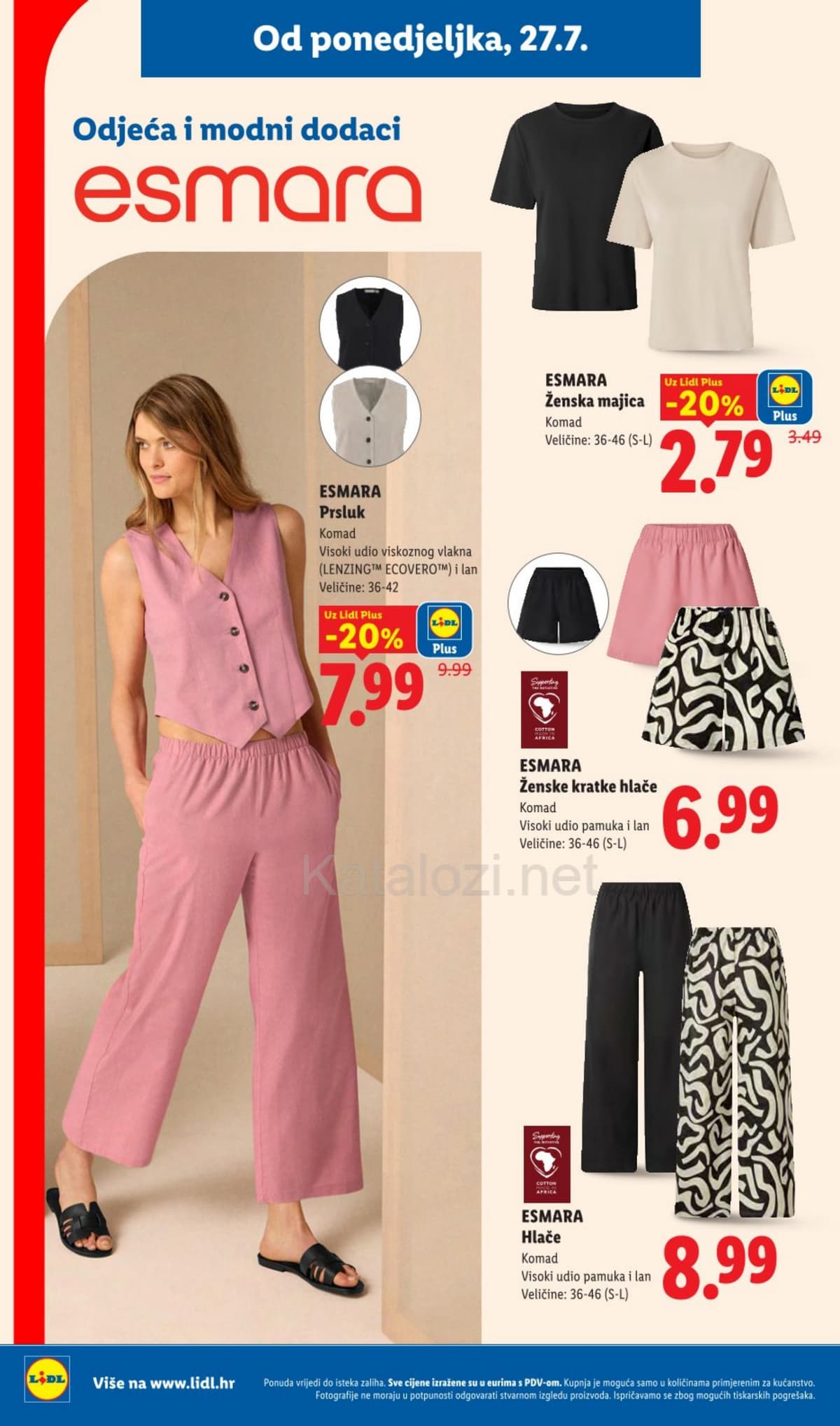 Stranica 1. Lidl kataloga - Neprehrambeni Proizvodi od 23.07.2026.