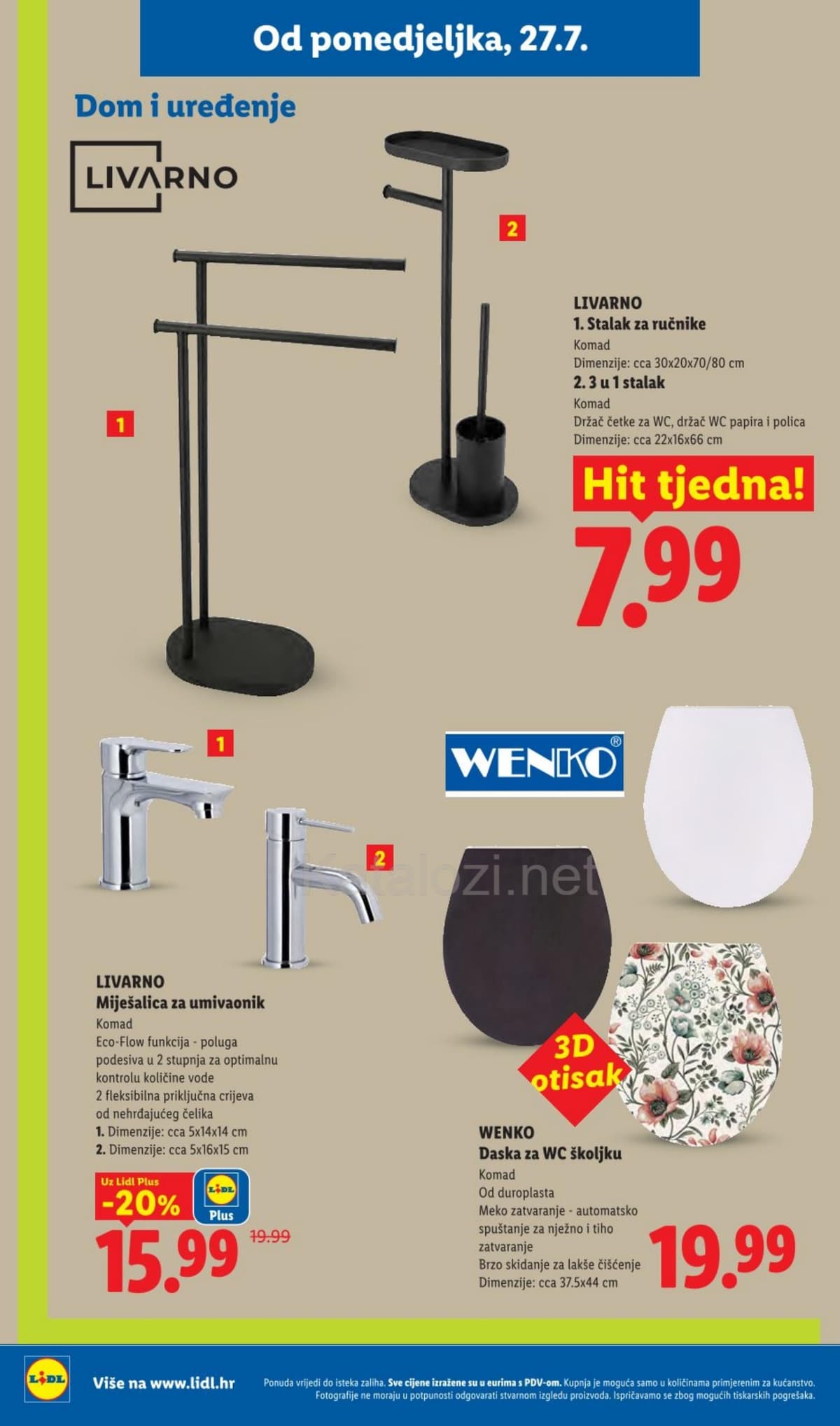 Stranica 2. Lidl kataloga - Neprehrambeni Proizvodi