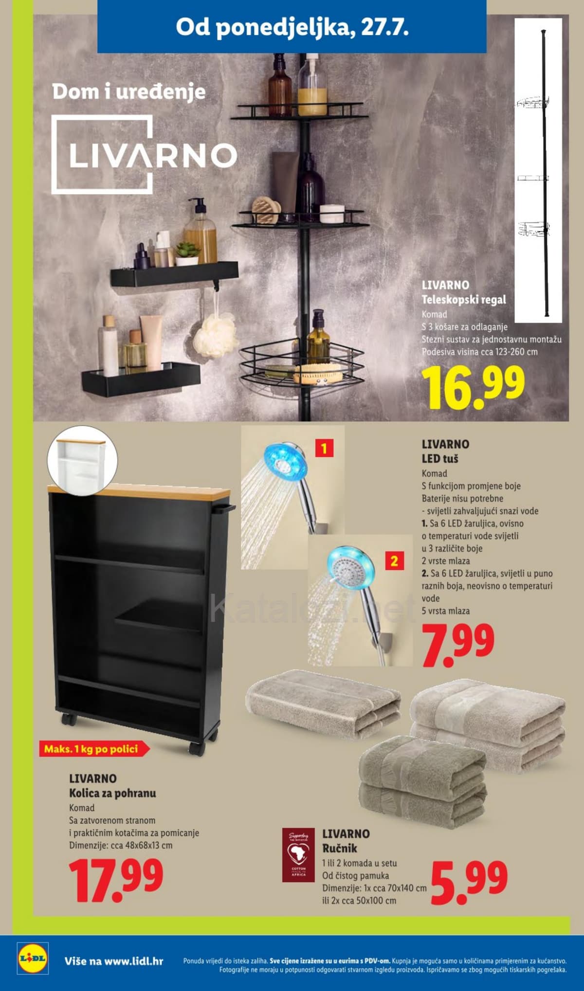 Stranica 4. Lidl kataloga - Neprehrambeni Proizvodi