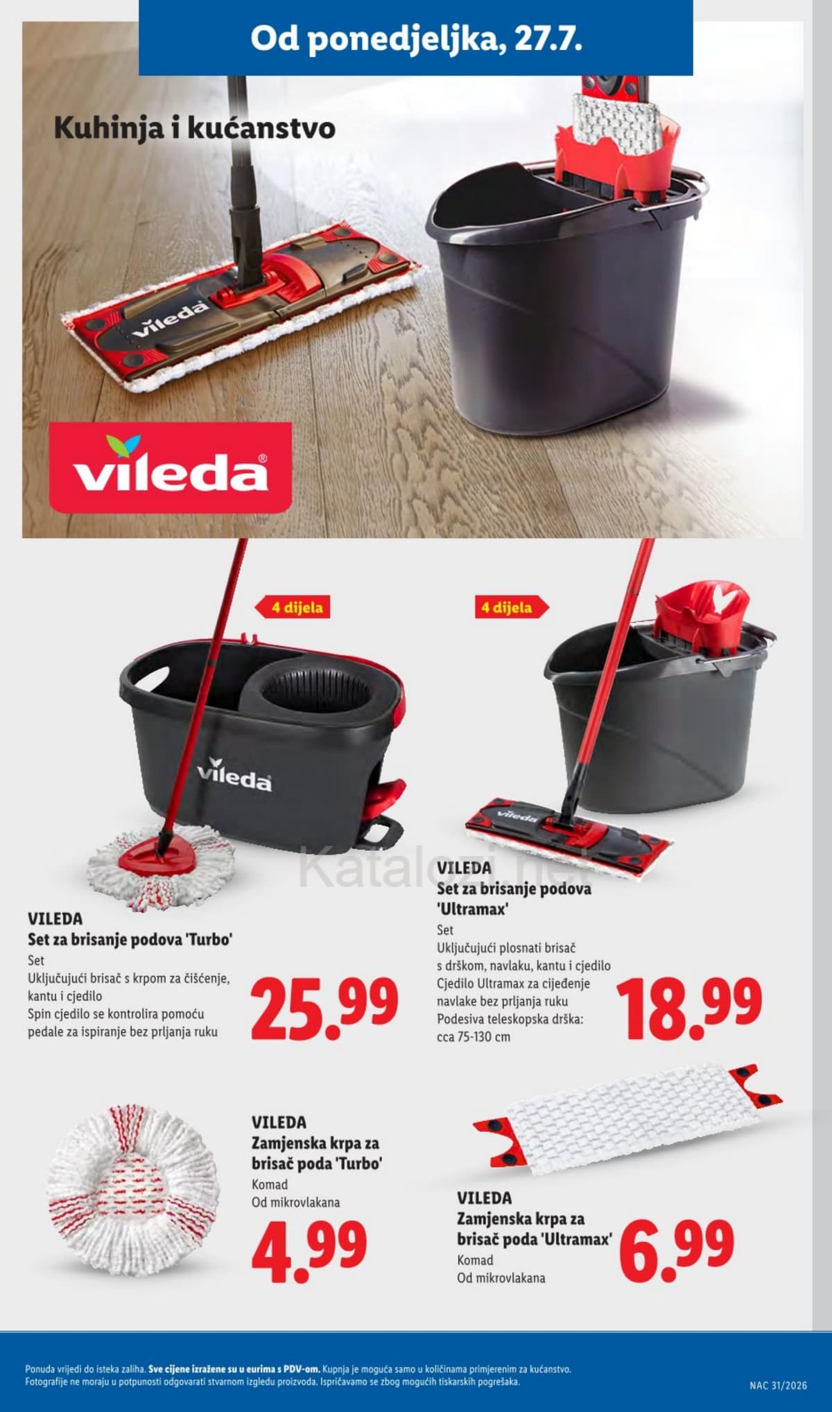 Stranica 7. Lidl kataloga - Neprehrambeni Proizvodi od 23.07.2026.
