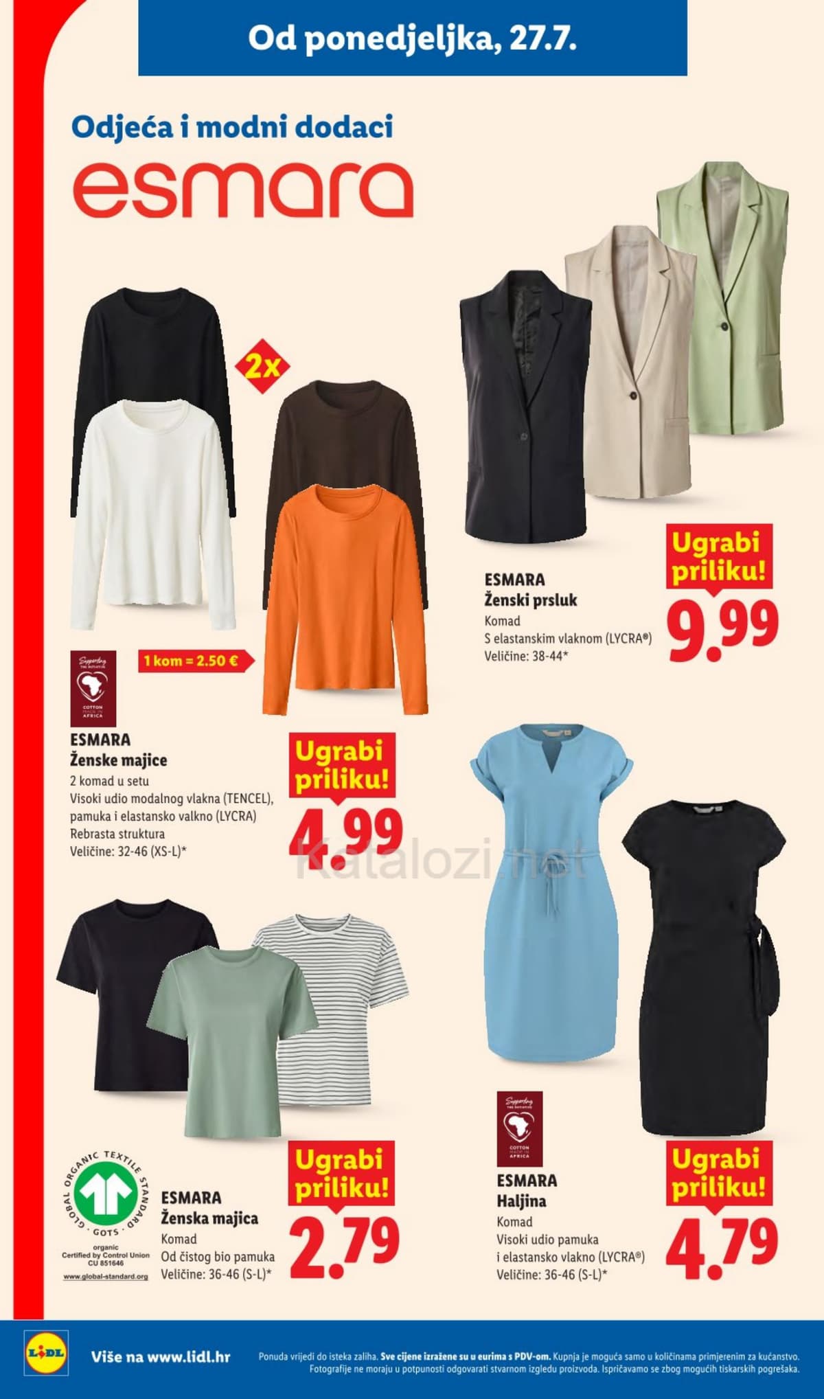 Stranica 10. Lidl kataloga - Neprehrambeni Proizvodi od 23.07.2026.